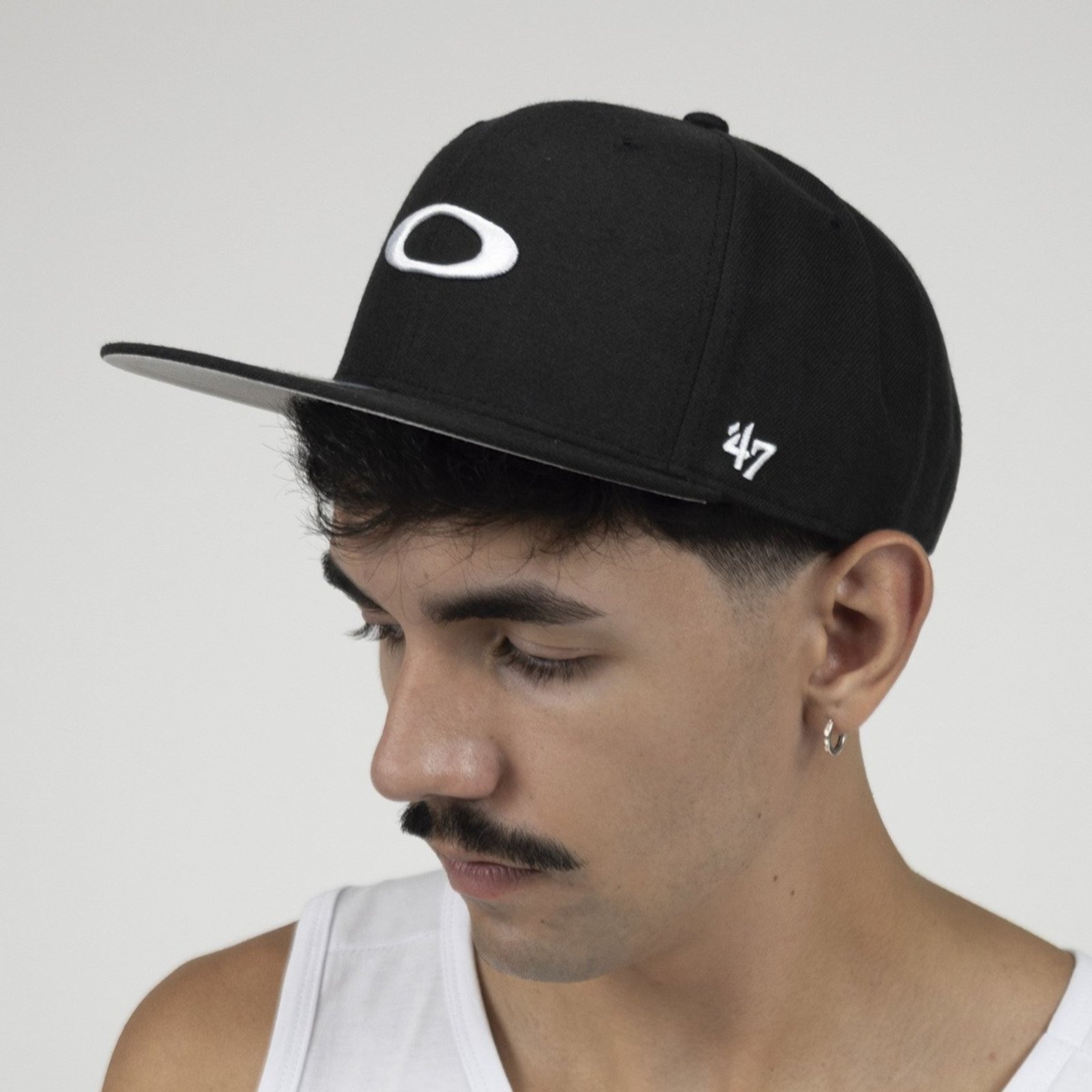 Boné Oakley B1B Ellipse Hat Blackout White