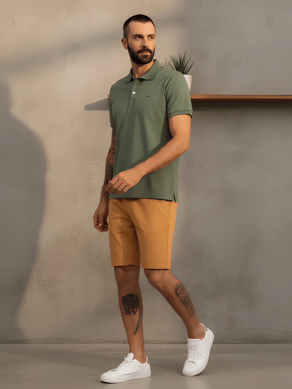 Camisa Polo Masculina Algodão Pima Hangar