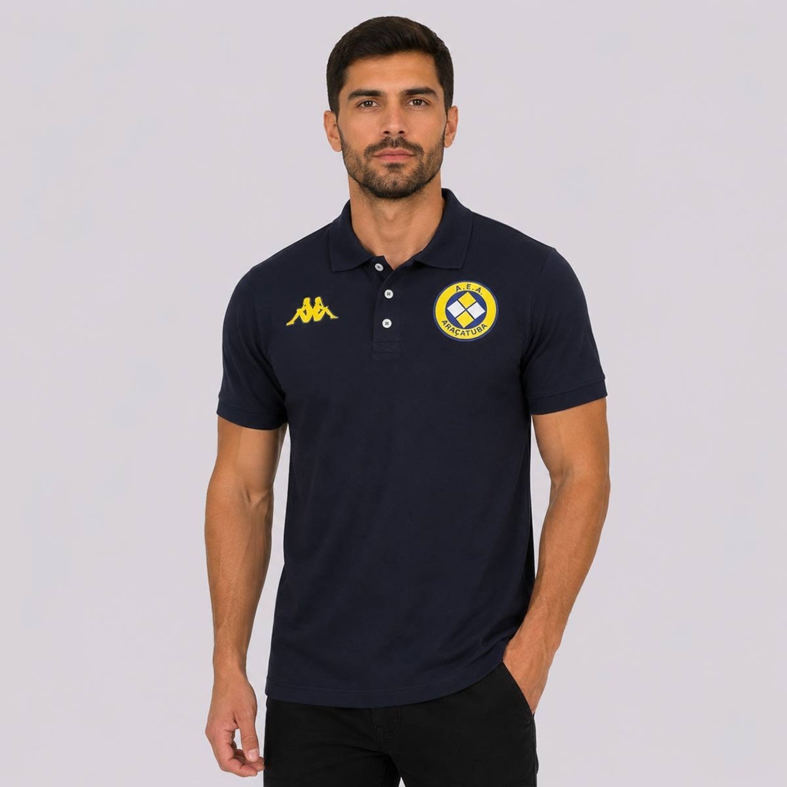Polo Kappa Piquet Araçatuba 2026 Marinho