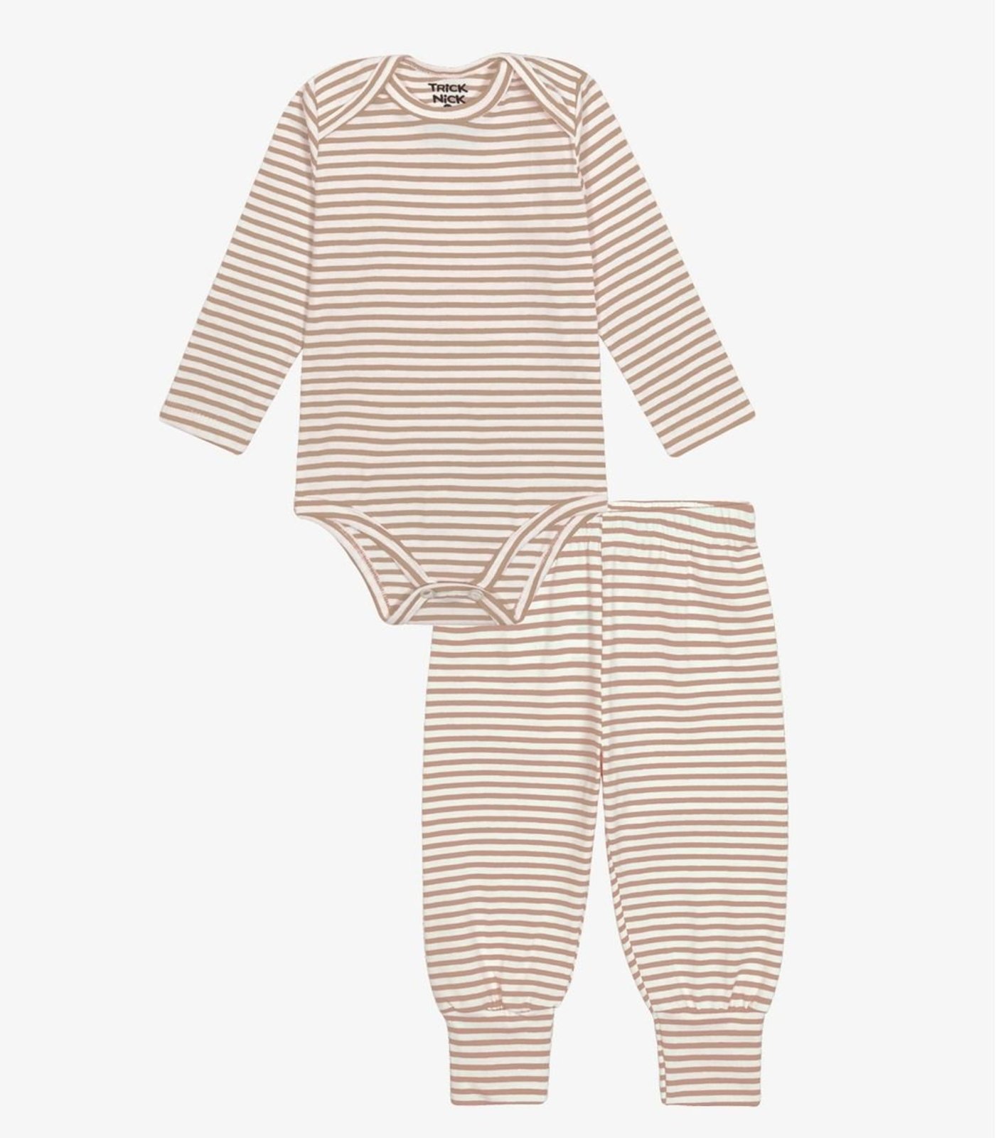 Infantil - Conjunto Body com Calça Menina Trick Nick Marrom