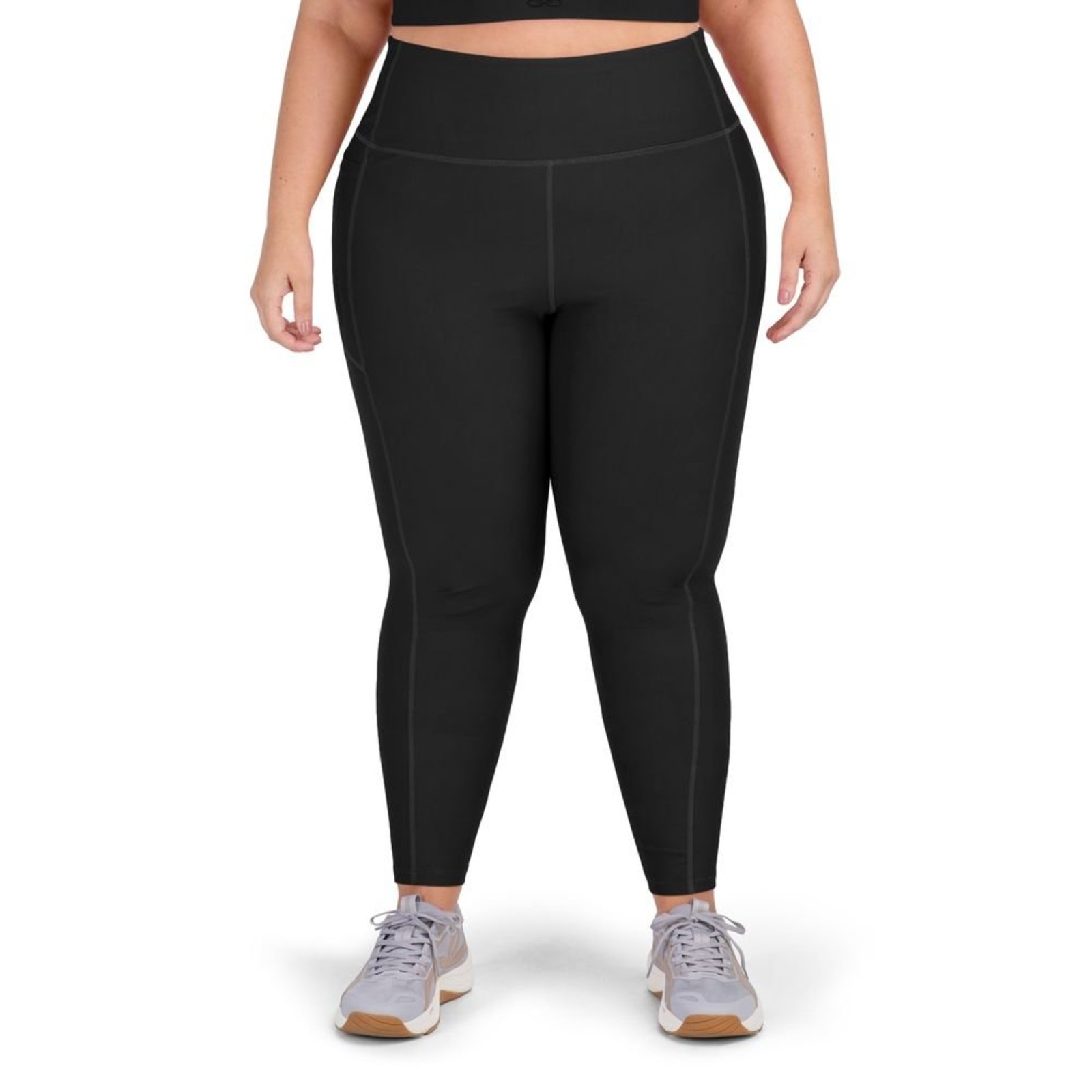 Calça Legging Essential 2.0 Olympikus Plus Size G2 Preto
