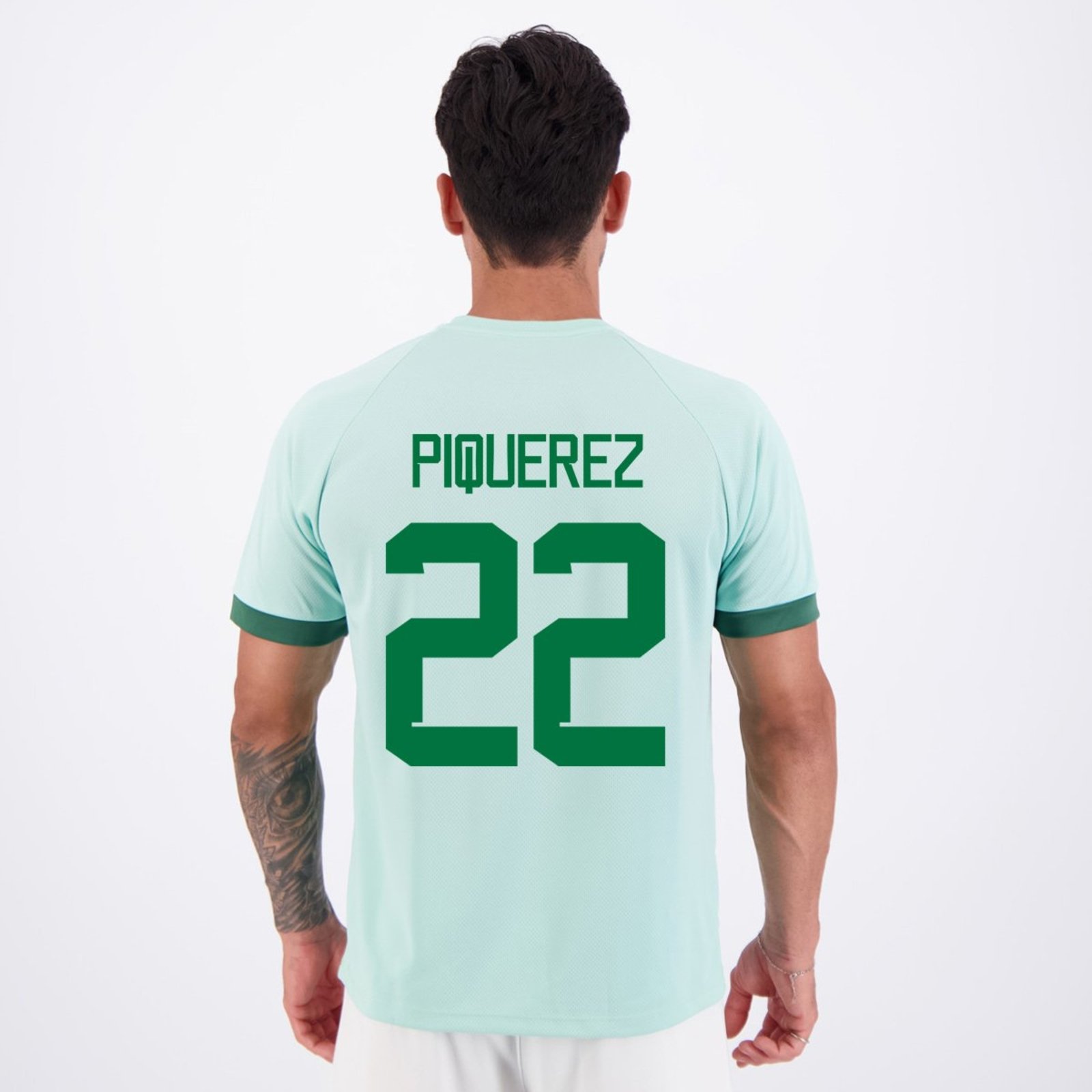 Camisa Palmeiras Dots Verde Clara 22 Piquerez