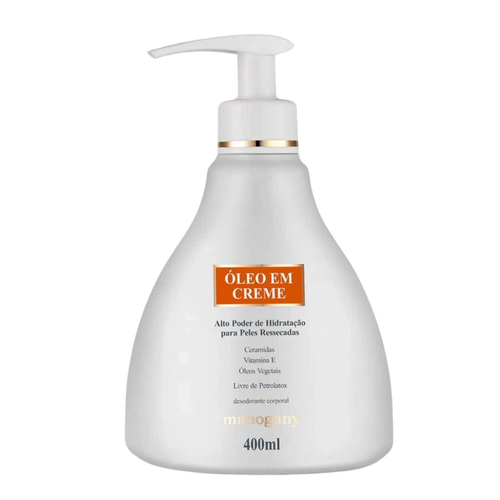 Mahogany Óleo Em Creme – Pós Banho 400Ml