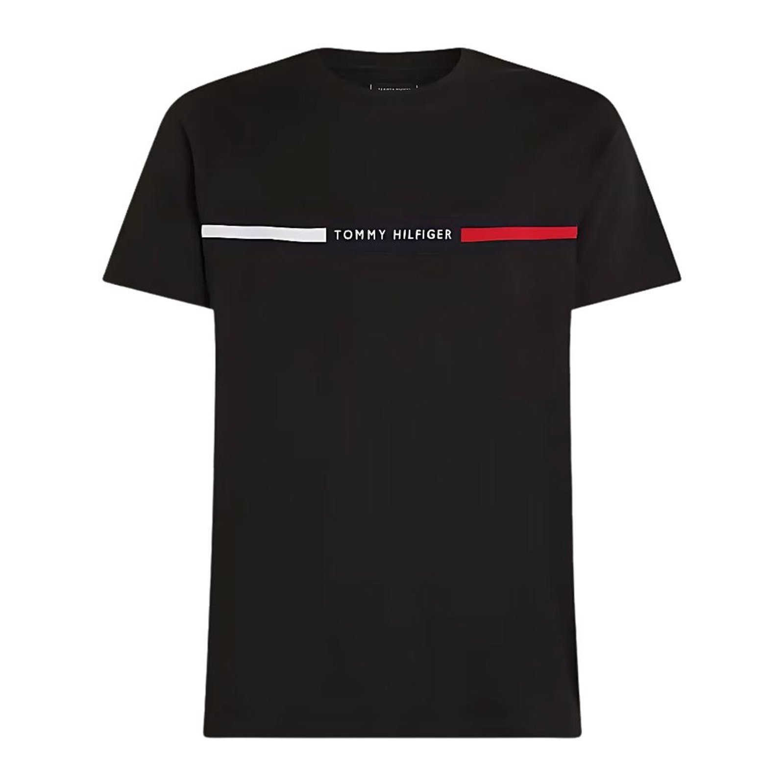 Vista 2 Camiseta Tommy Hilfiger Chest Insert Tee preto Tommy Hilfiger preto
