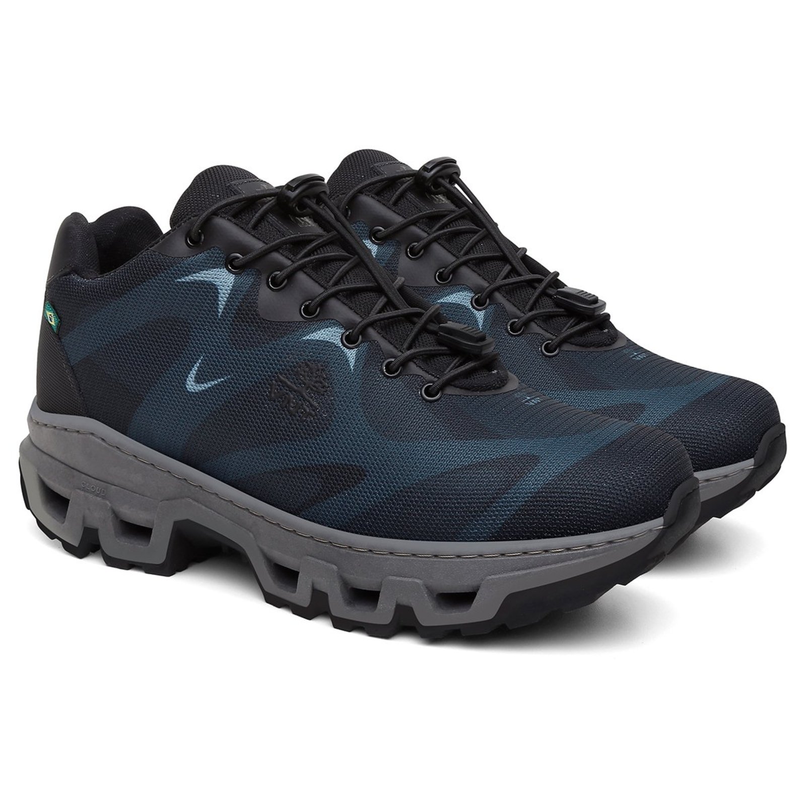 Tênis Adventure VNT Masculino Estilo Robusto E Utilitário Chumbo