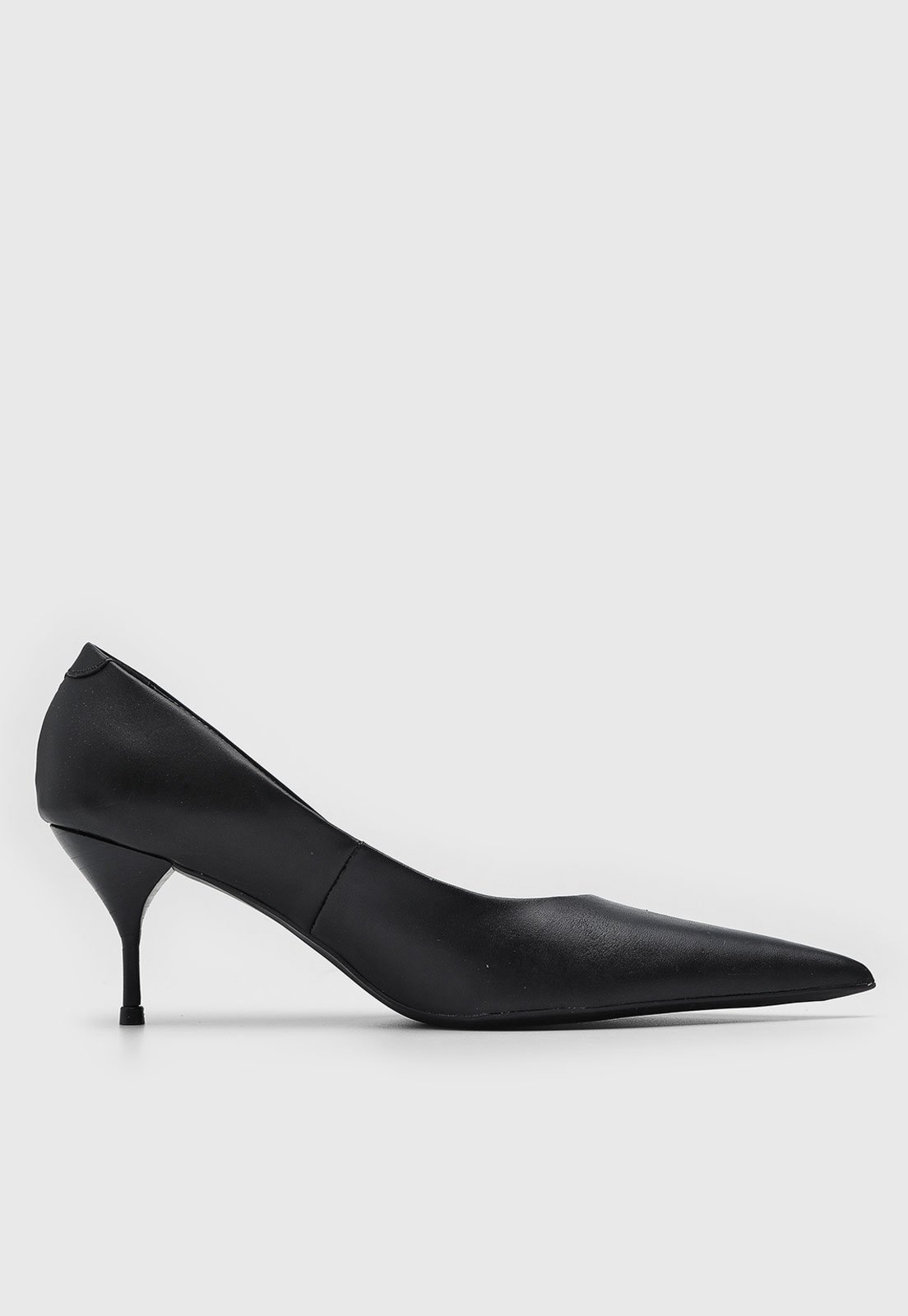 Vista 3 Scarpin Feminino Santa Lolla Salto Baixo Fino preto Santa Lolla preto