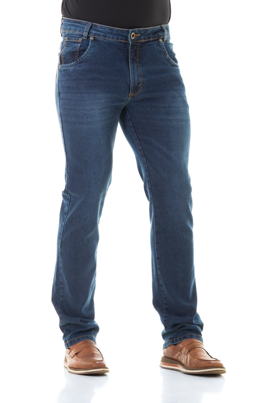 Calça Jeans Masculina Arauto Confort Frades Dark