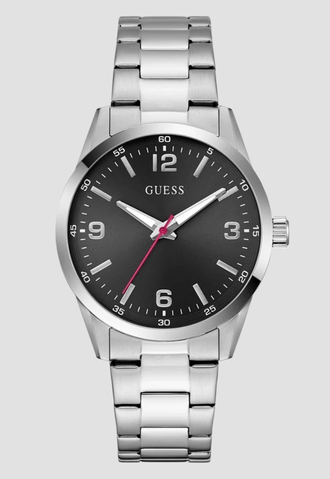 Relógio Guess Analógico Sport Aço Prata