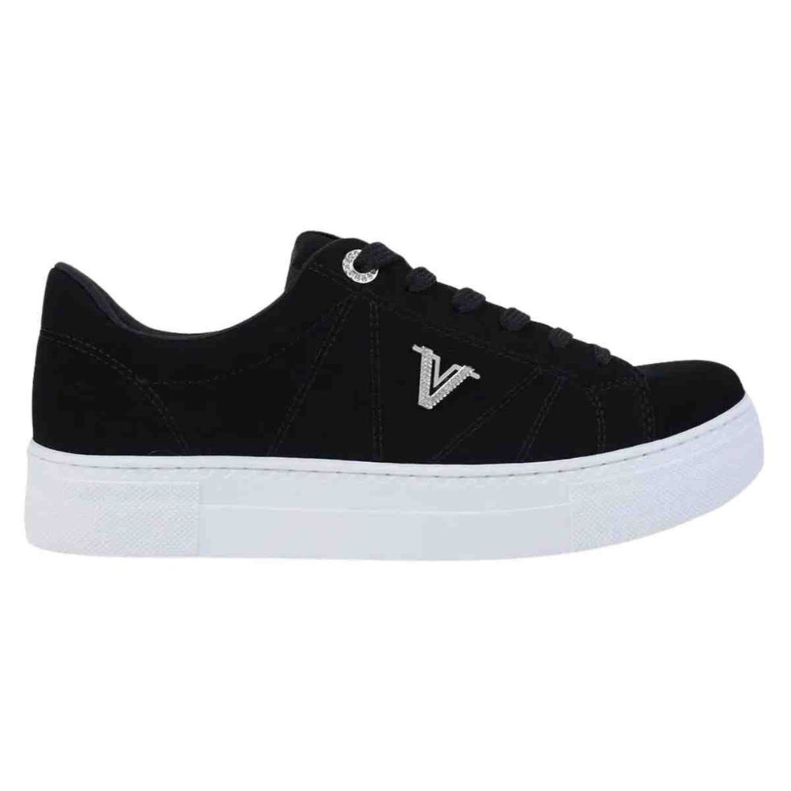 Tênis Casual Feminino Via Marte Preto