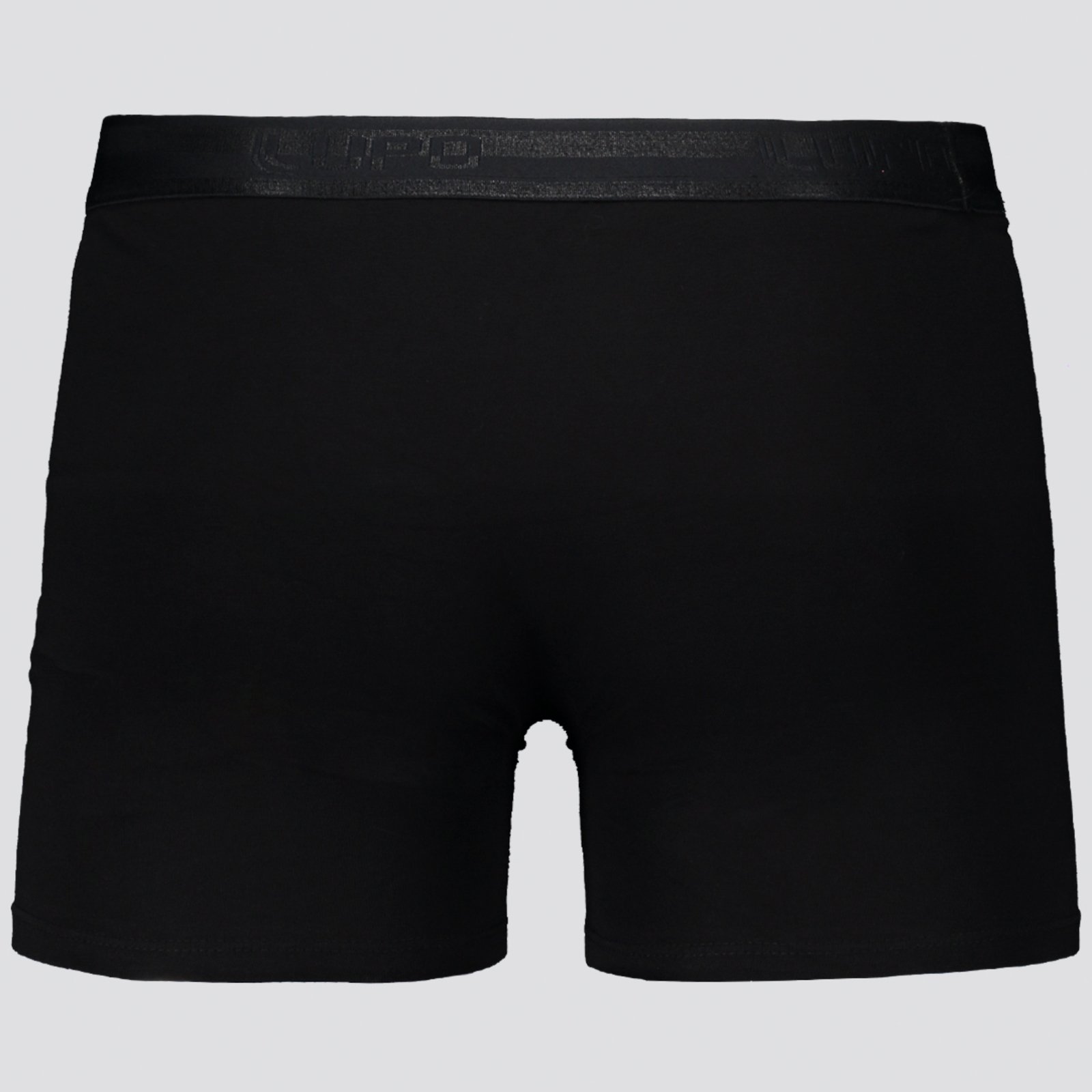 Vista 3 Cueca Boxer Lupo Elastic Soft Preta preto Lupo preto