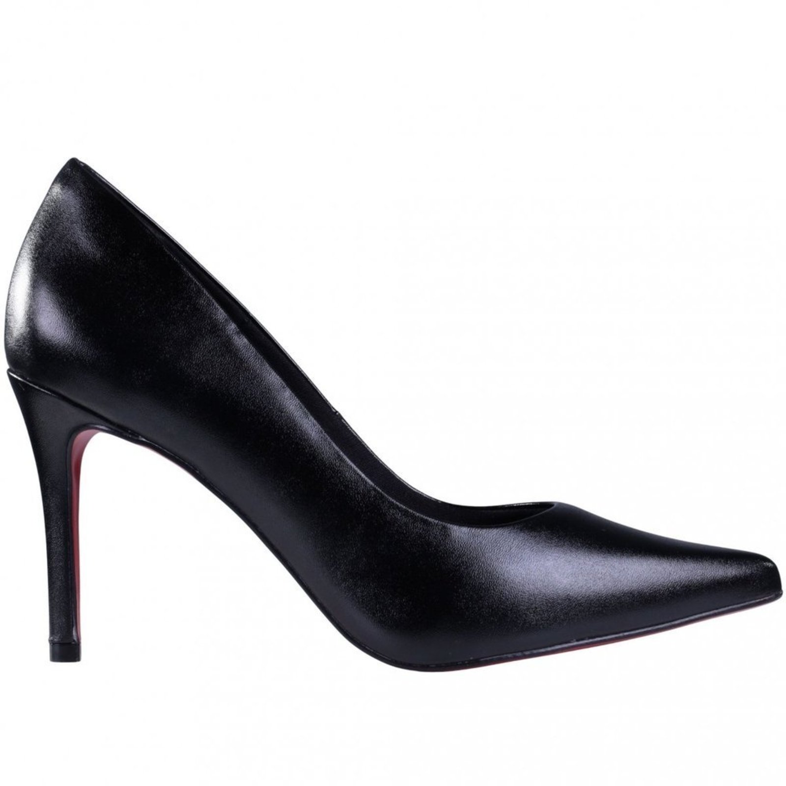 Scarpin Feminino Solado Vermelho Zariff 5209.11098 Zariff Preto