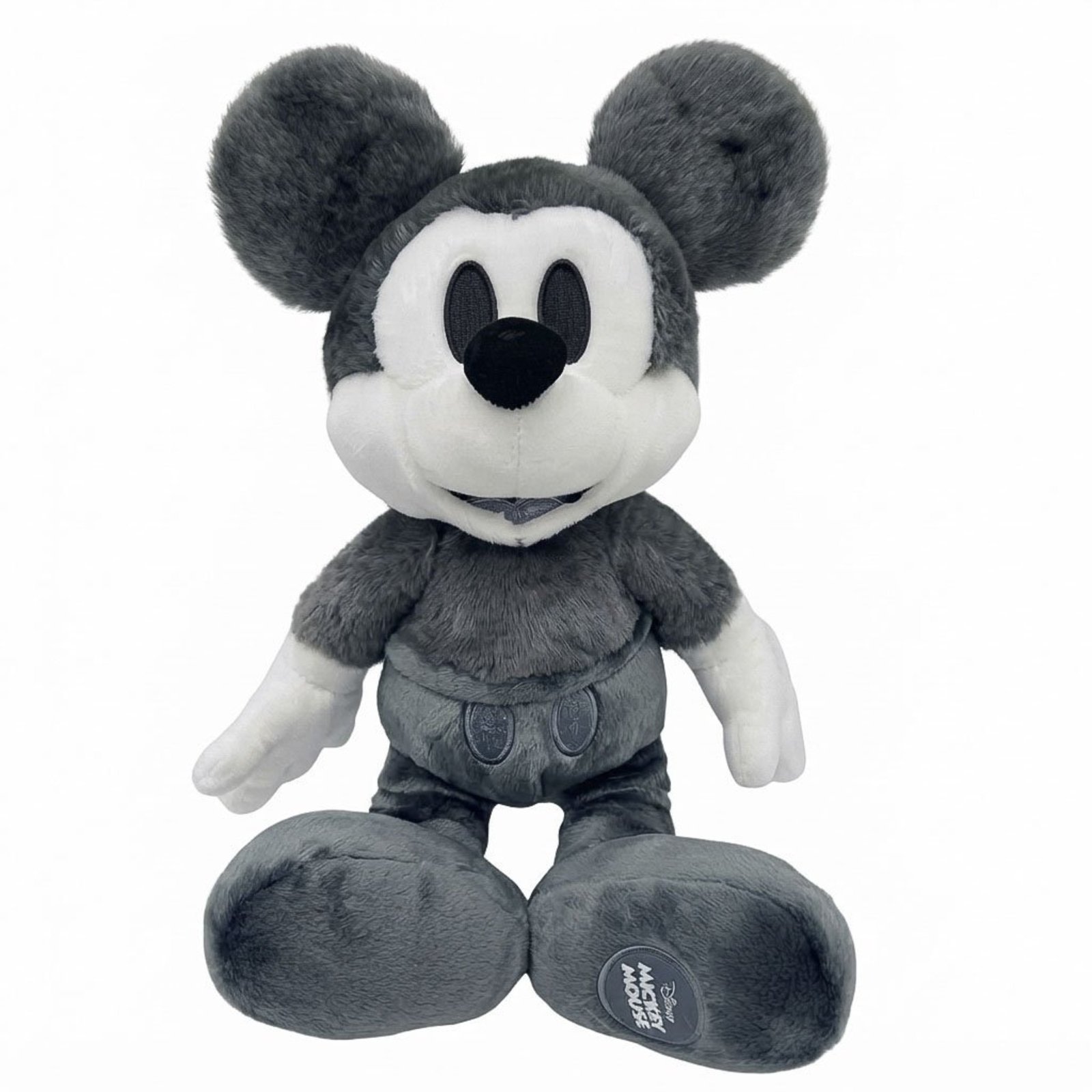 Infantil - Pelúcia Mickey Mouse Vintage Macia Pelinho Disney