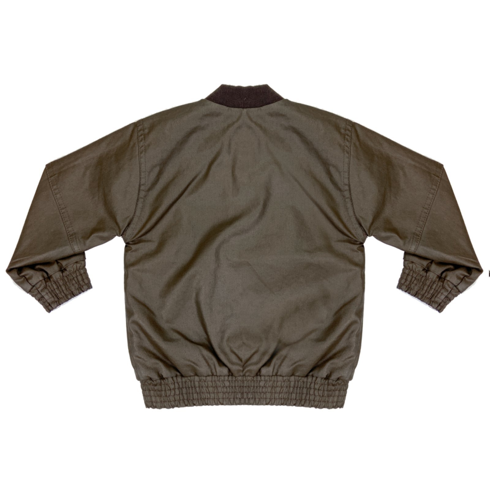 Vista 3 Infantil - Jaqueta Look Jeans Resinada marrom Look Jeans marrom