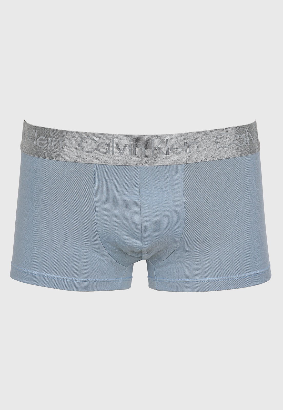 Cueca Low Rise Trunk Calvin Klein Pima Azul