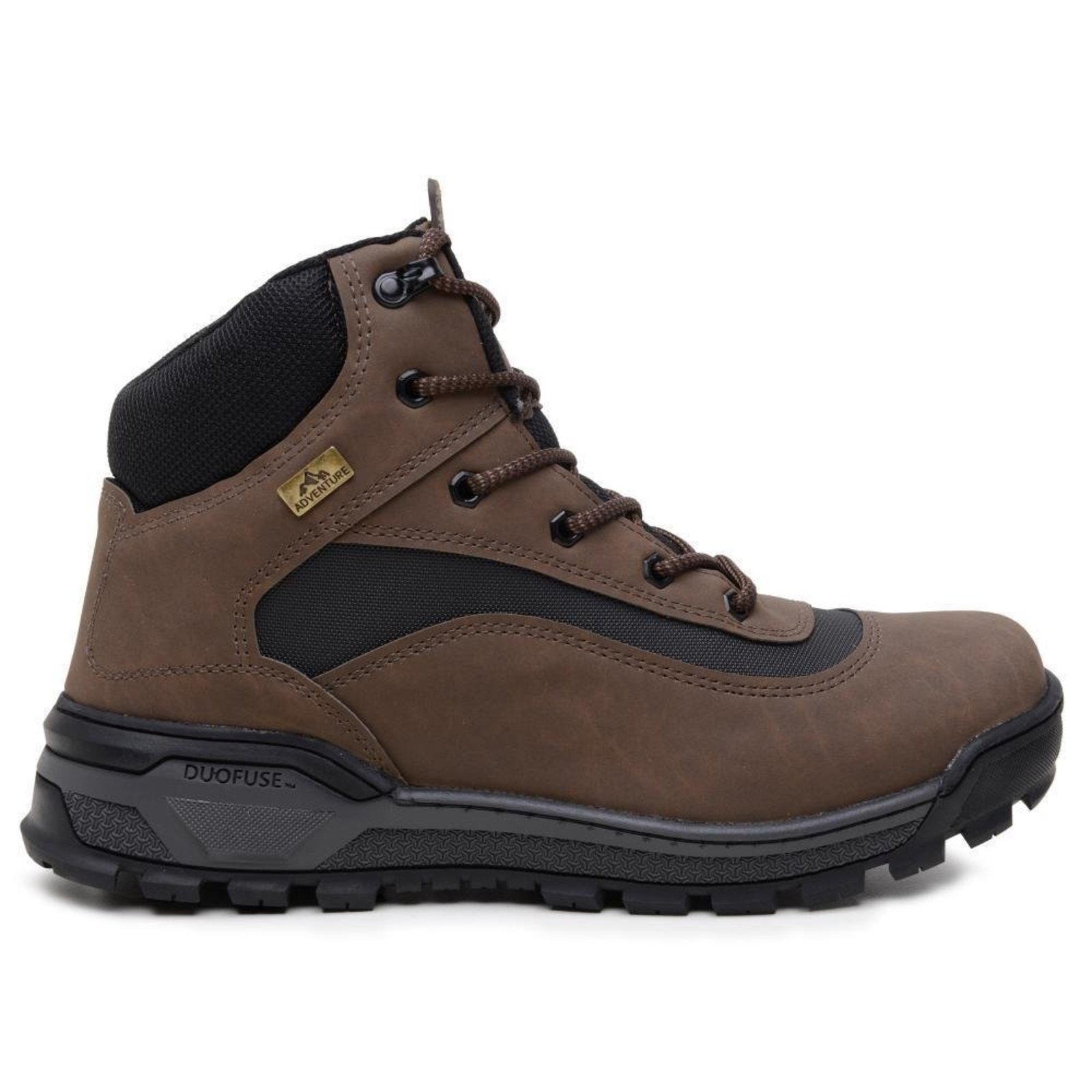 Bota Coturno Adventure Masculina Trilhas Conforto Marrom 37 Marrom