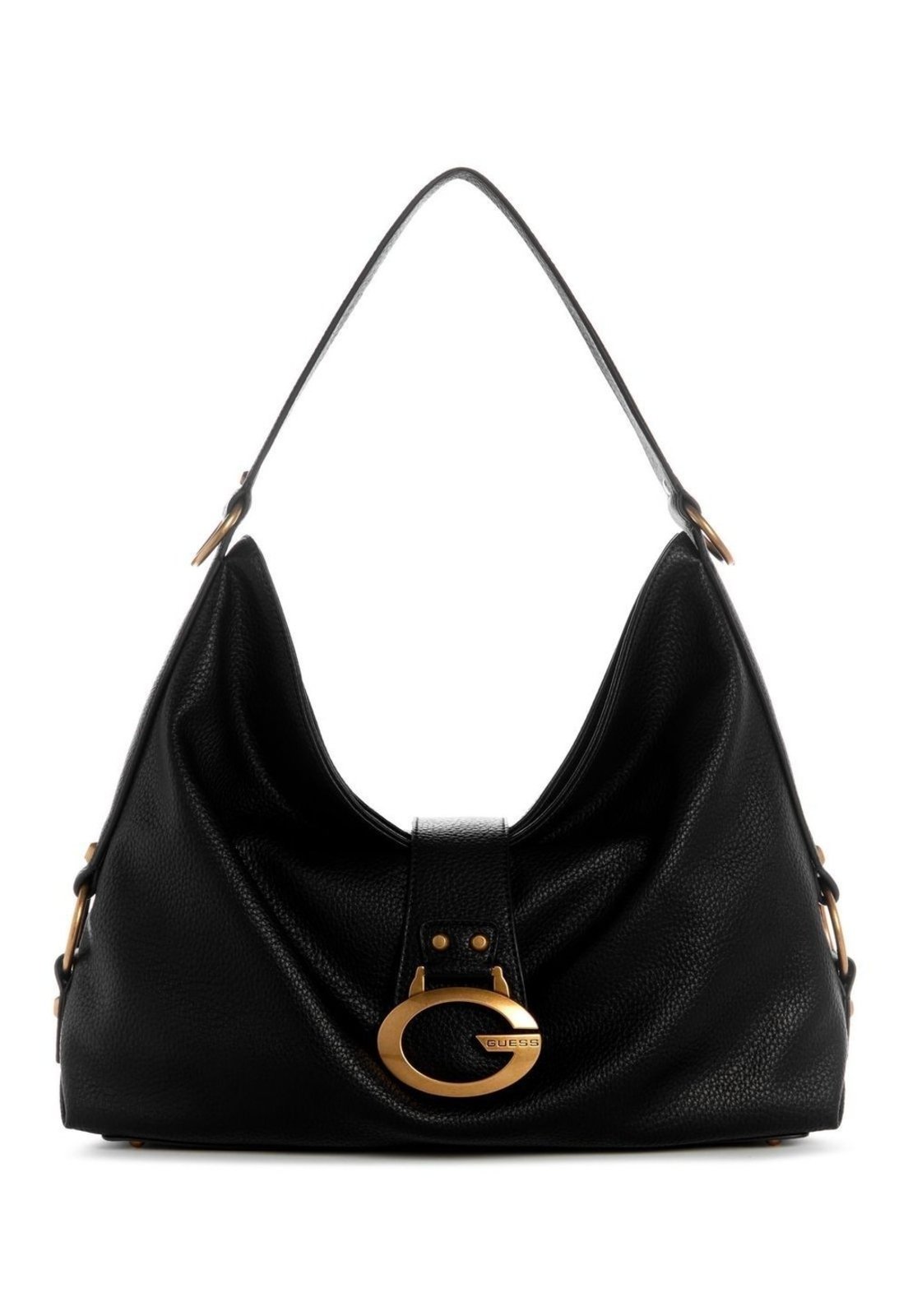 Bolsa Guess Camden Grande Shoulder Preto