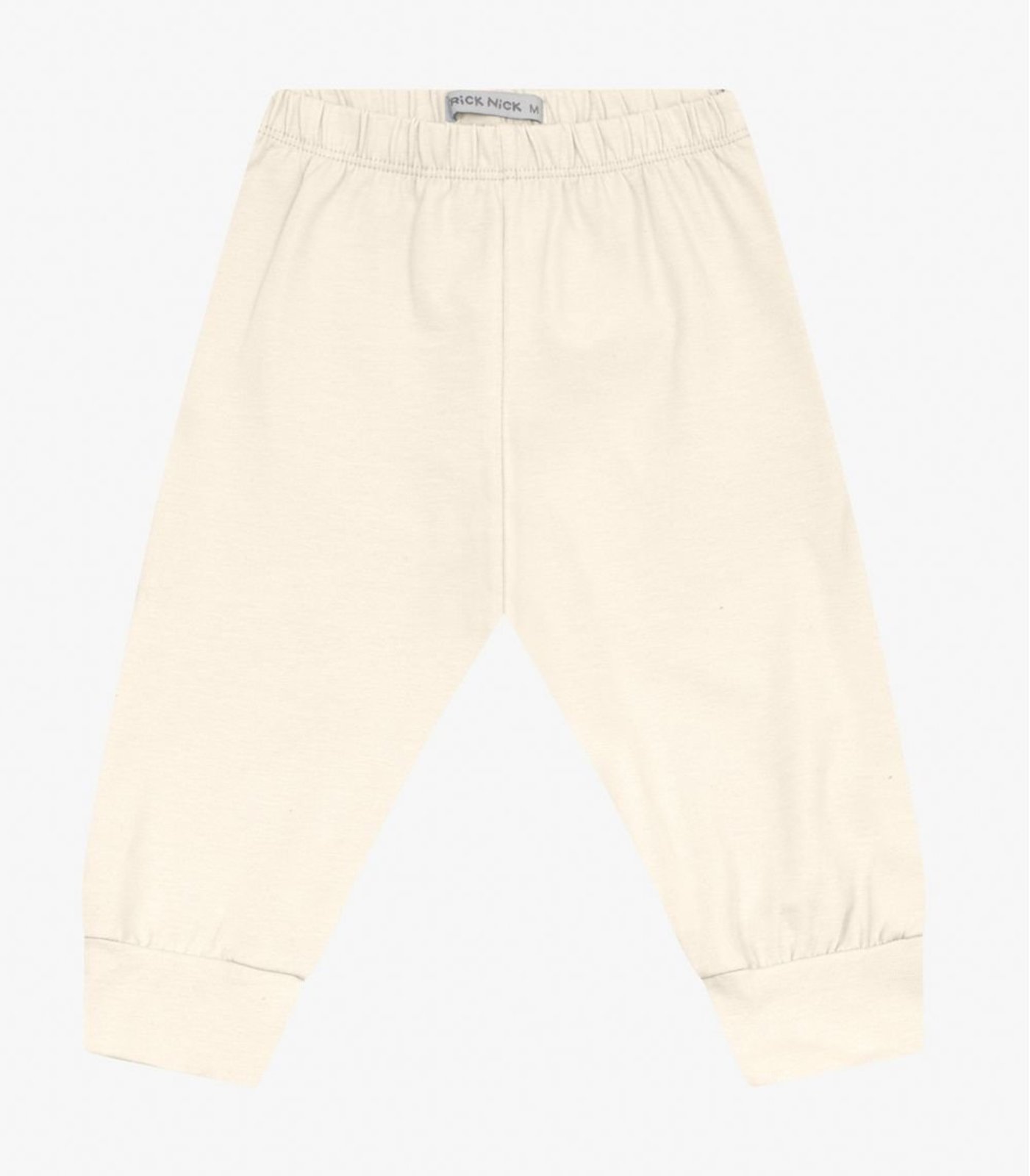 Infantil – Calça Menino em Cotton Leve Trick Nick Off White