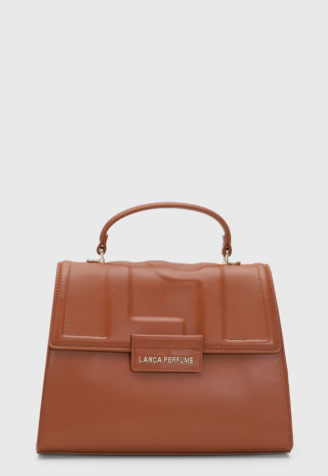 Bolsa Feminina Lança Perfume Estruturada Marrom
