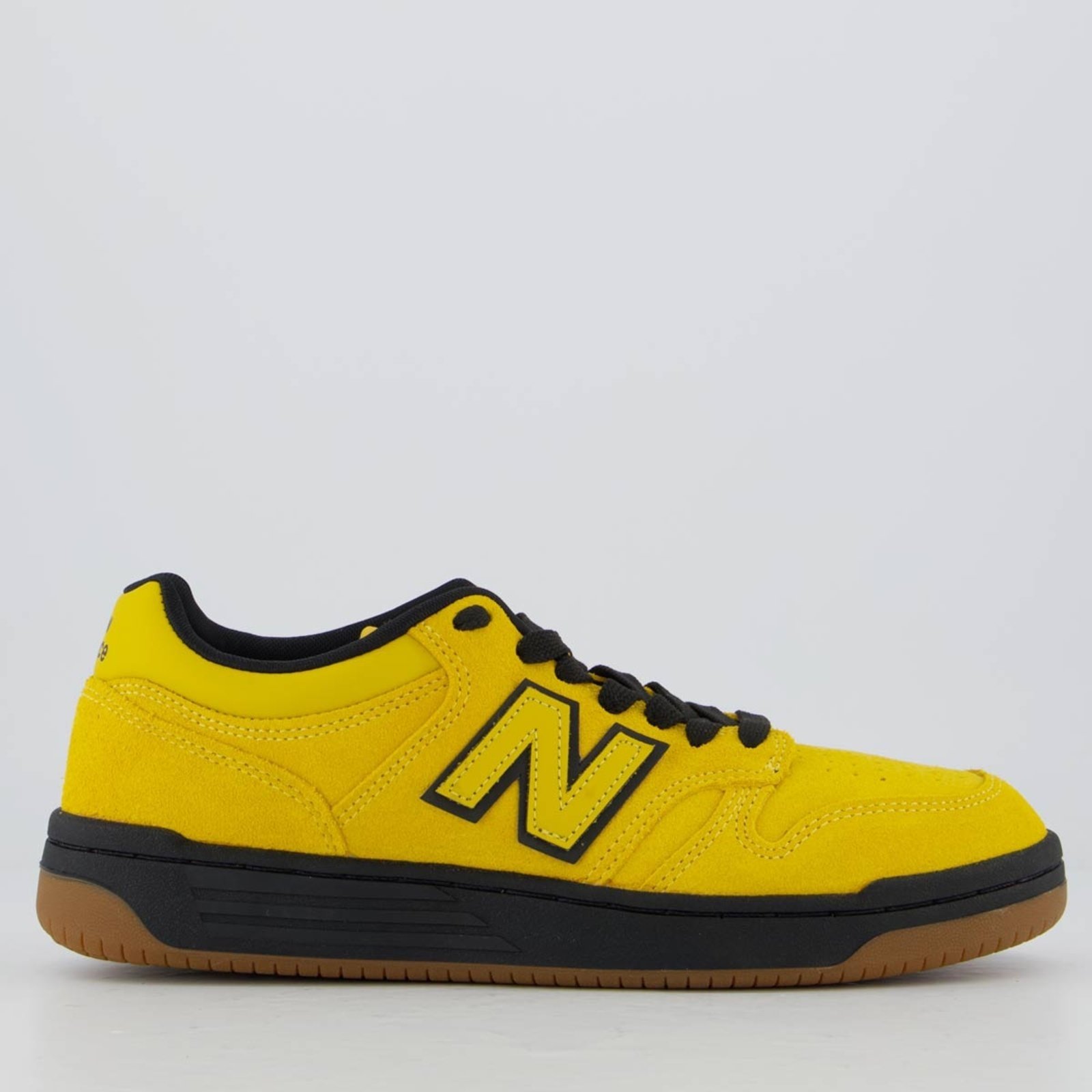 Tênis New Balance 480 Low Amarelo e Preto
