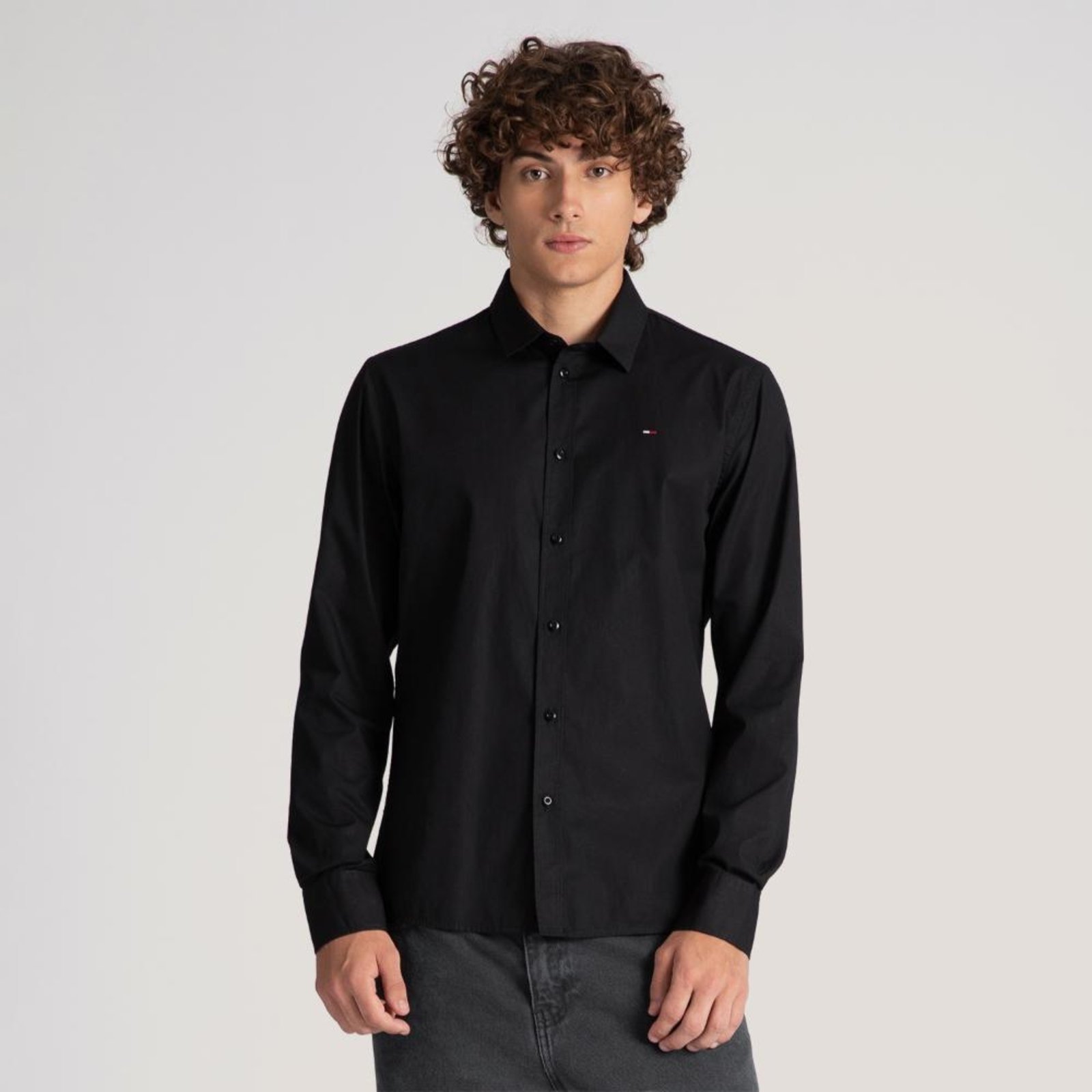Camisa Clássica Popeline Tommy Jeans-EEG