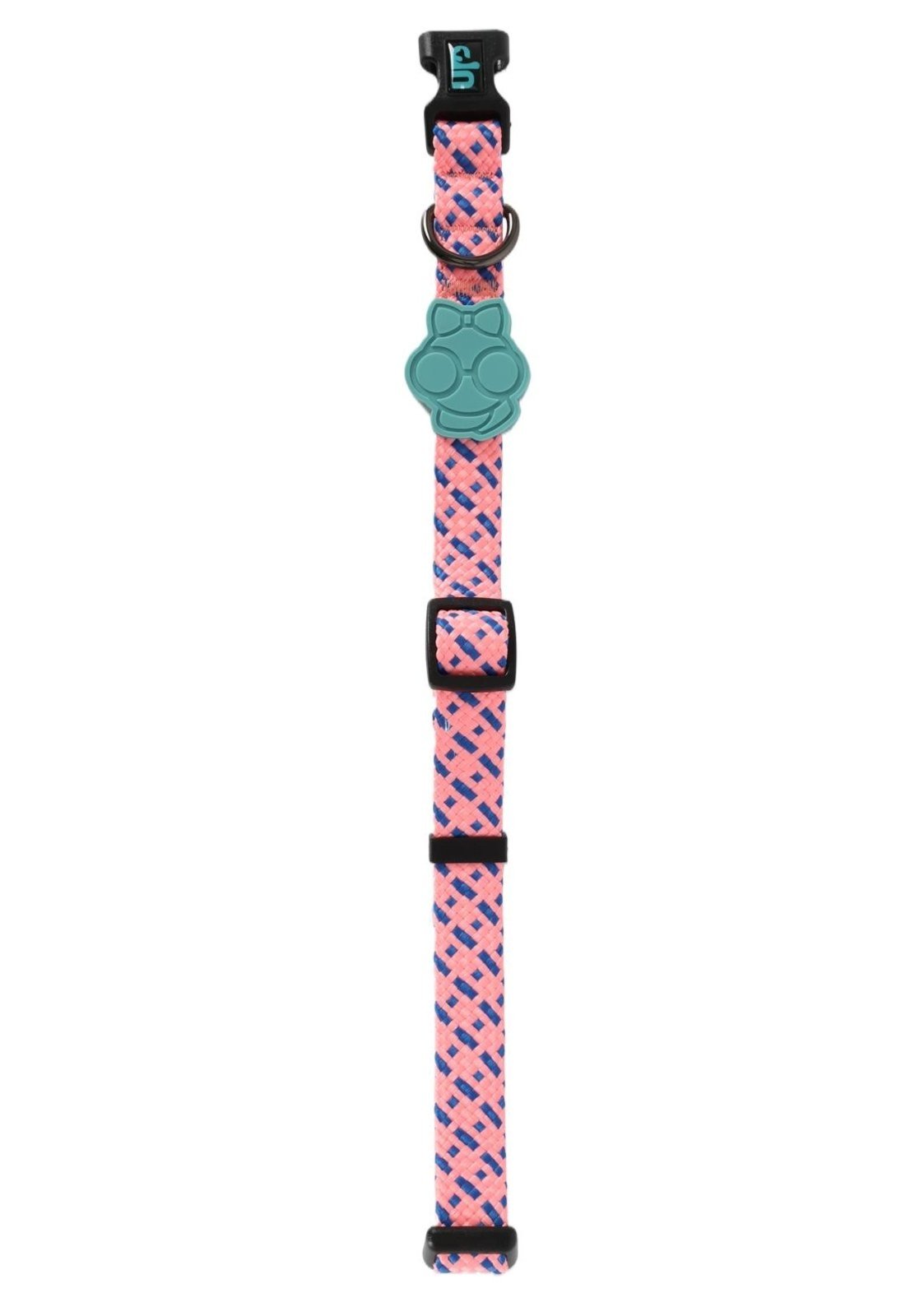 Vista 3 Infantil - Coleira Pet Grande em Poliéster Ajustável Up4You rosa Up4you rosa