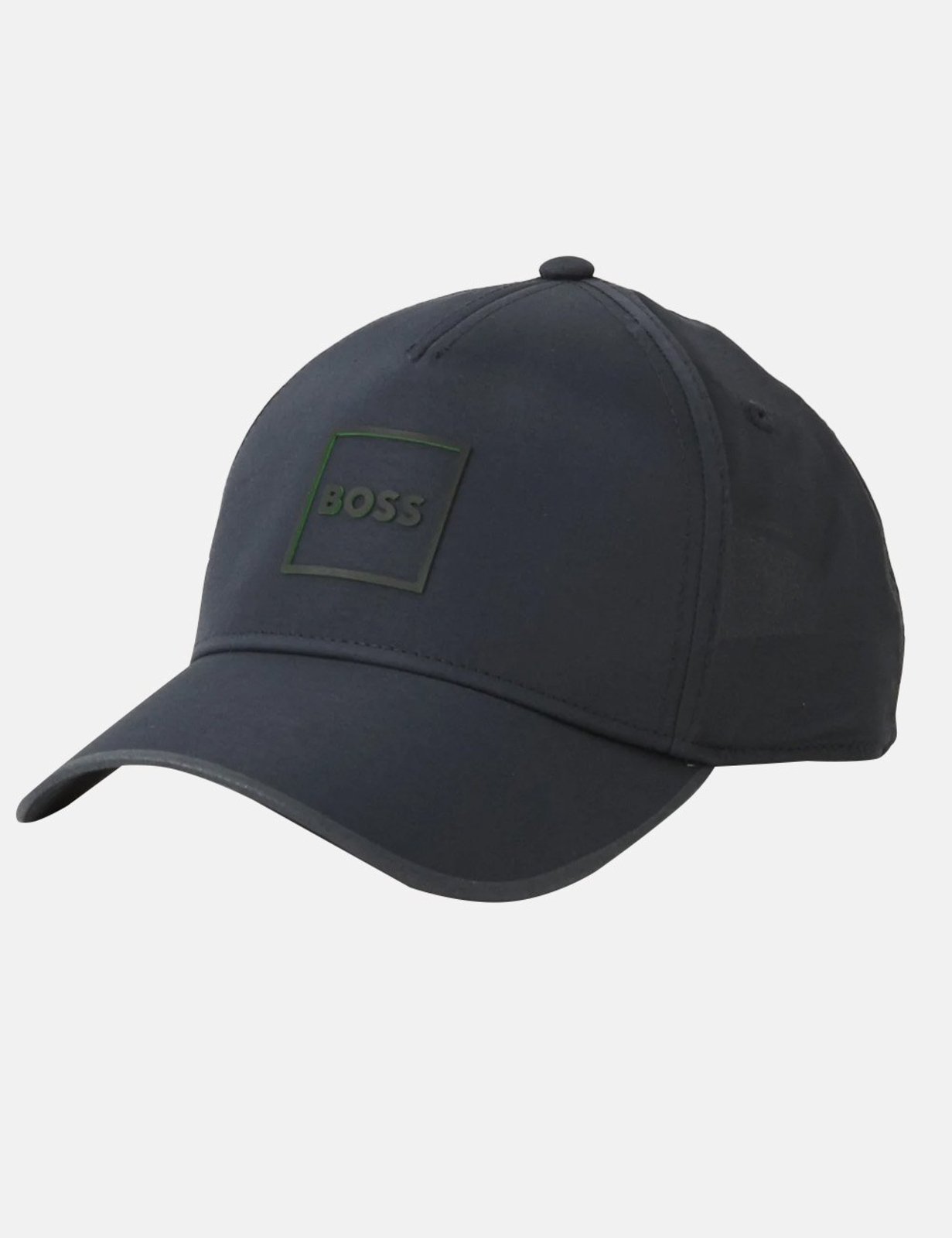 Boné Hugo Boss Masculino Rubber Logo Pyer Azul Marinho
