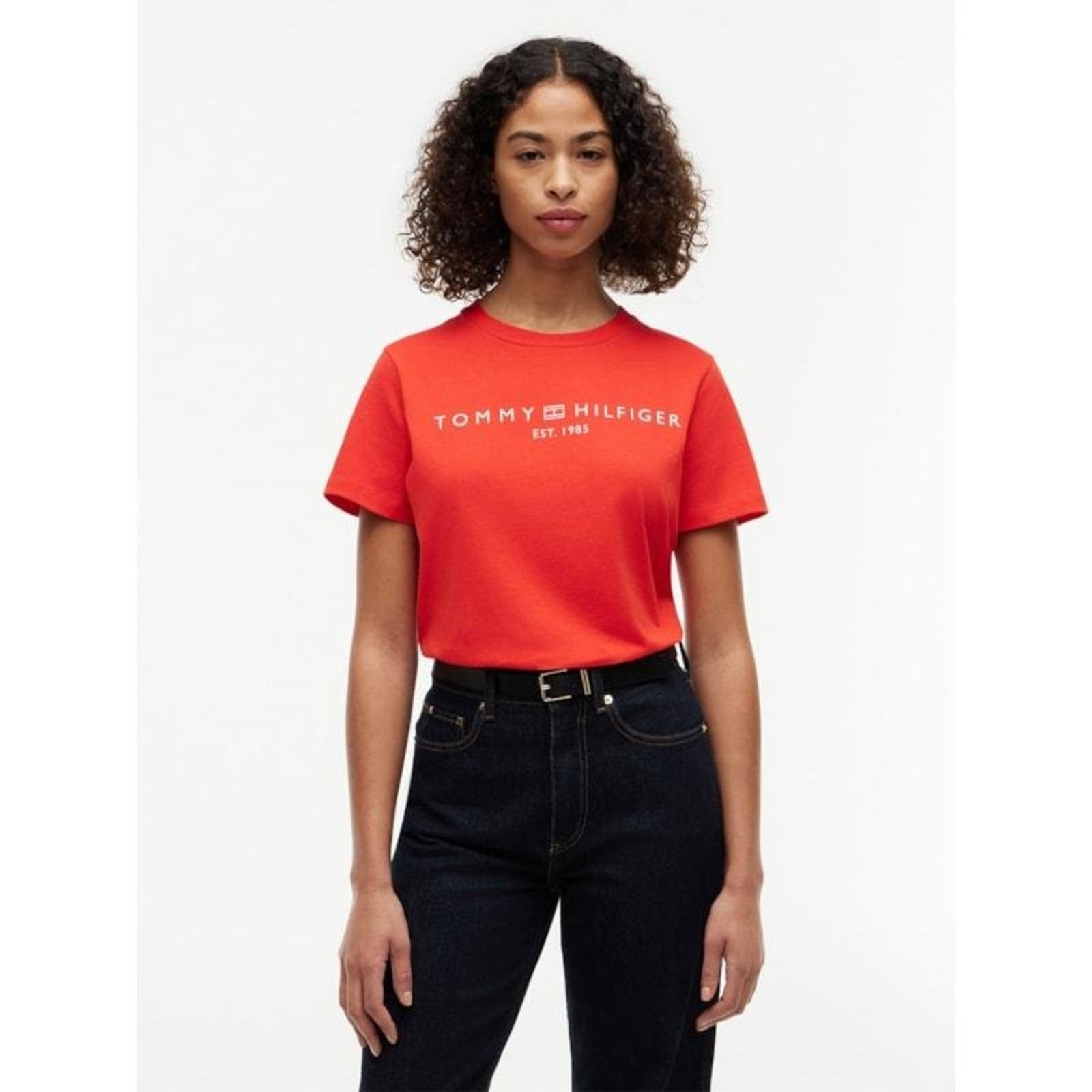 Camiseta Logo Modern Corporate Gola C Vermelho