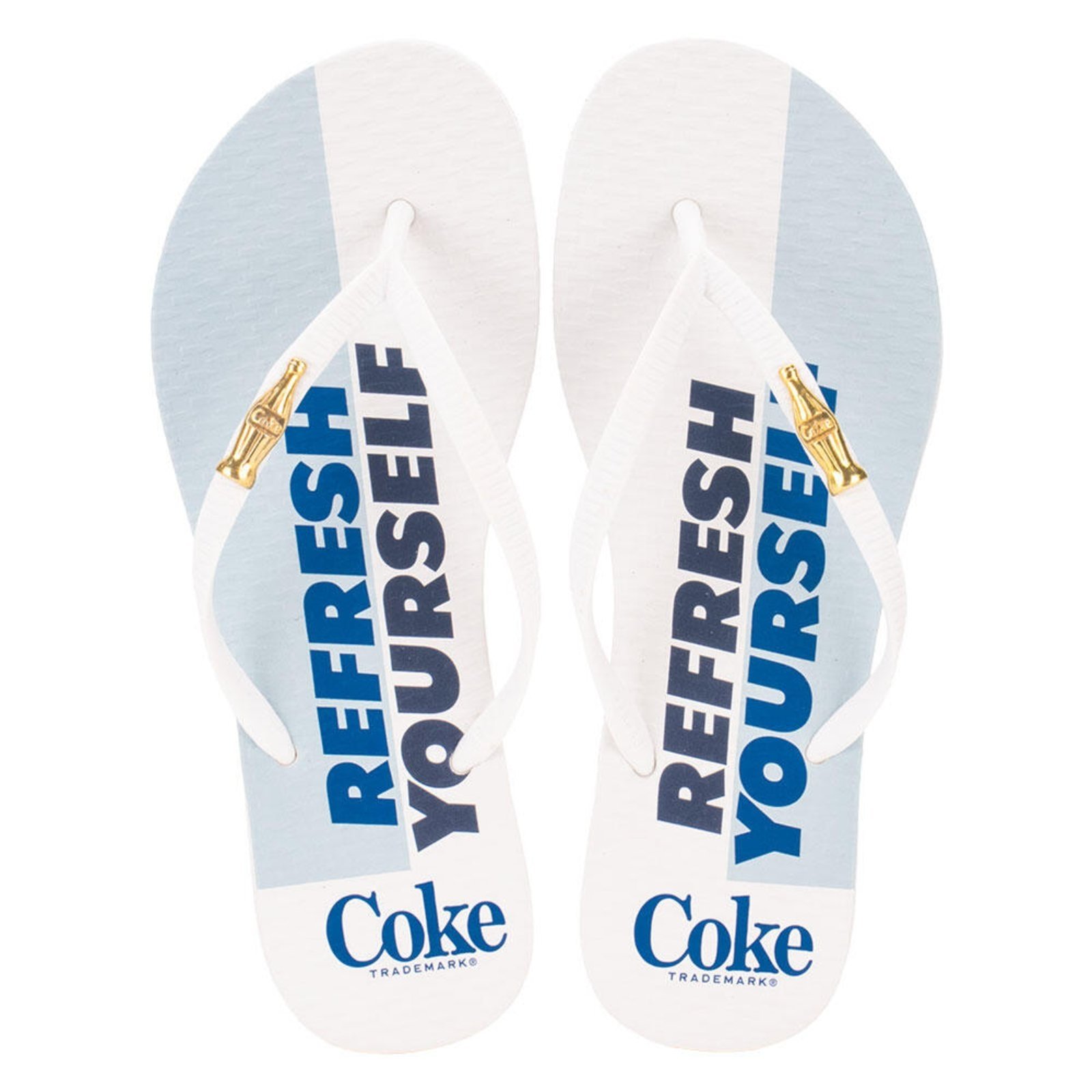 Chinelo Feminino Coke Japan Style Coca Cola Cc3984 5373952 Branco