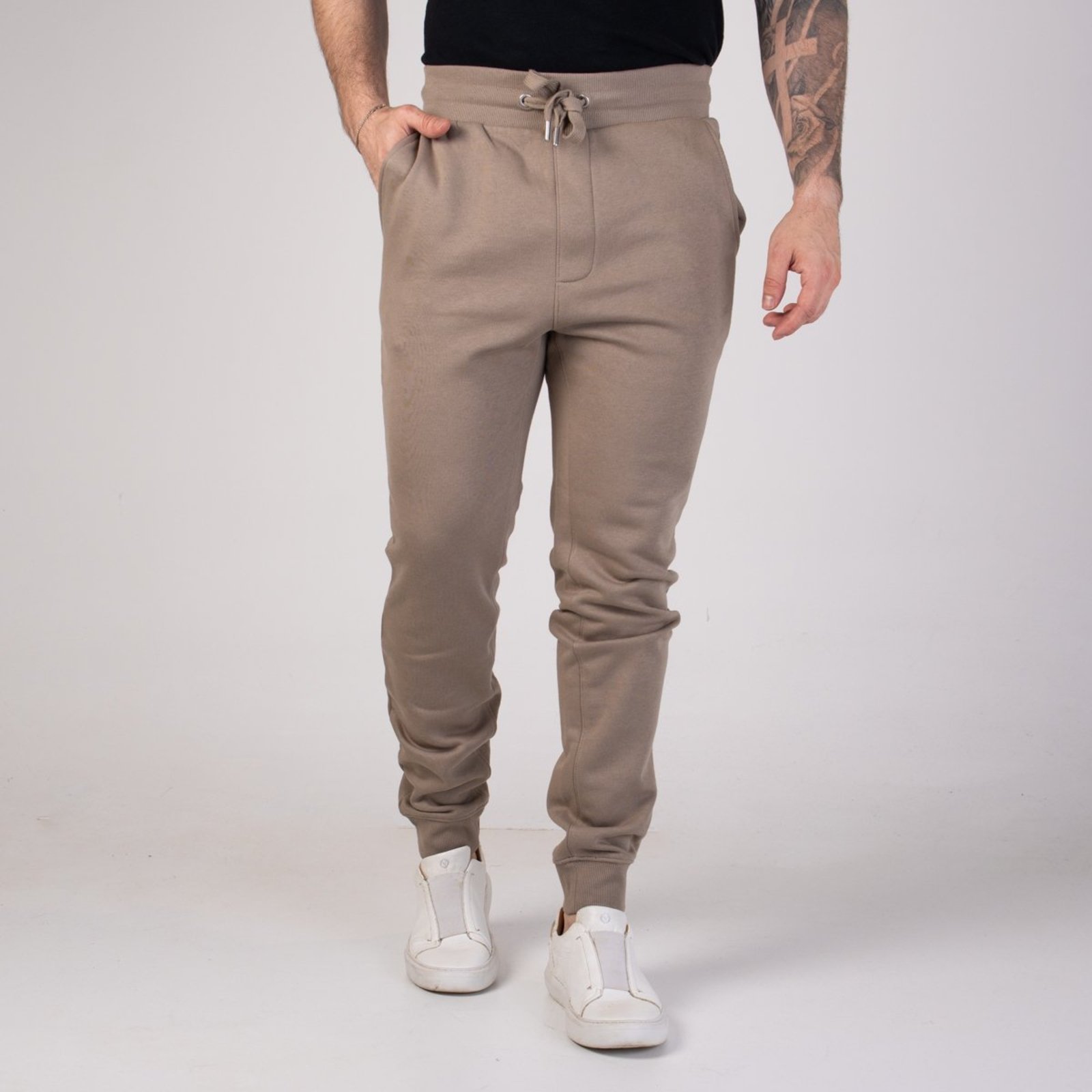 Calça Calvin Klein Moletom Khaki