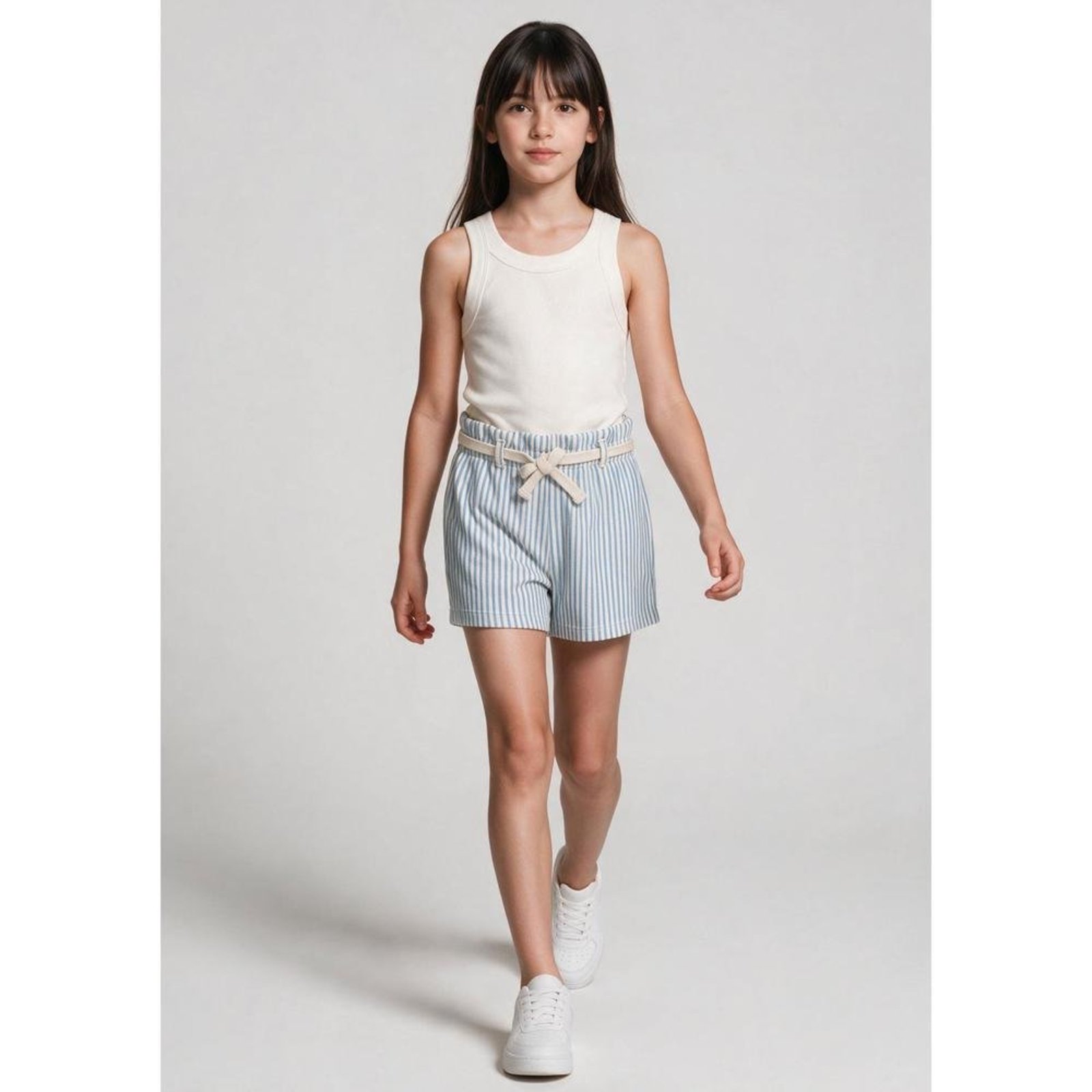 Infantil - Shorts Menina Cós Clochard Hering