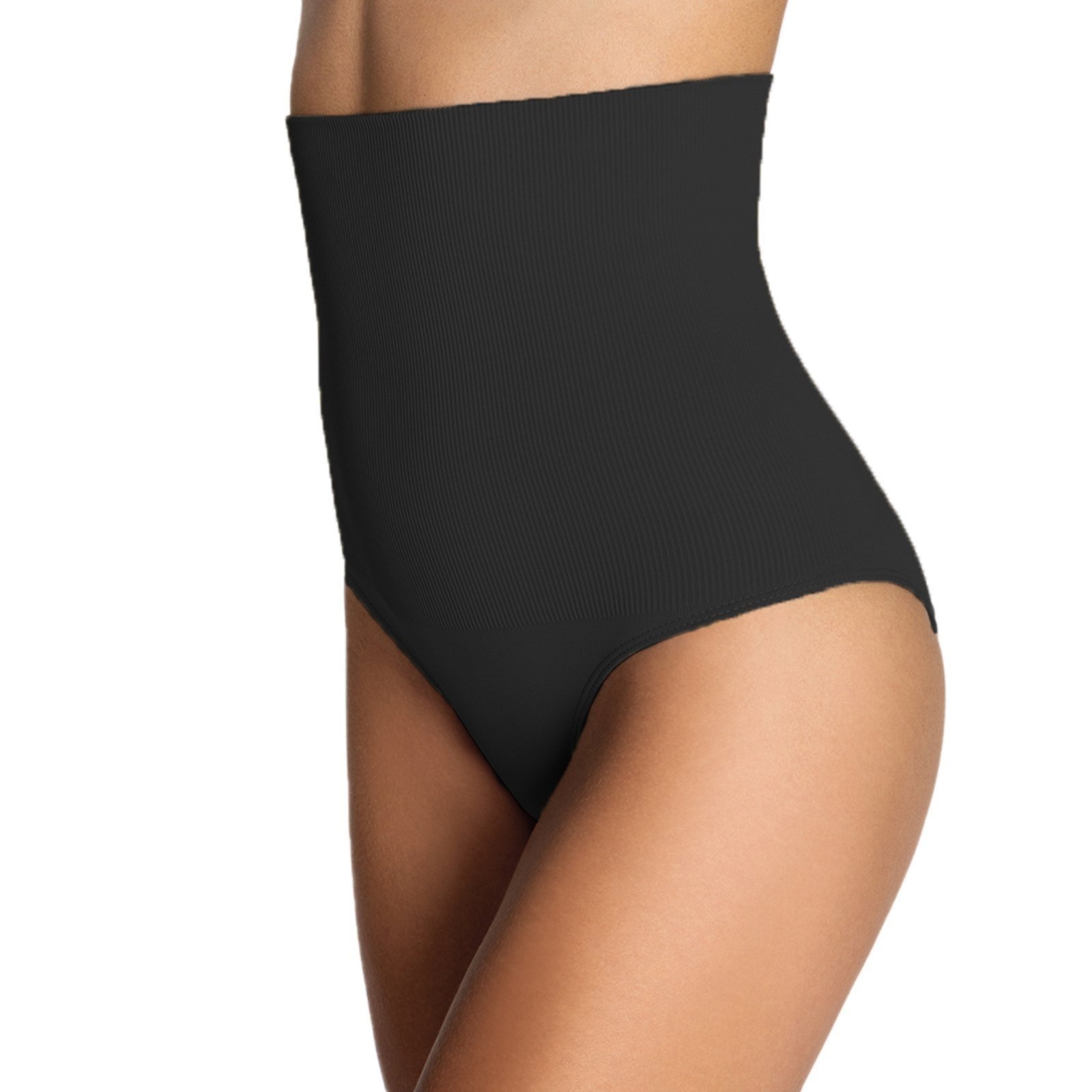 Vista 2 Calcinha Loba Redutora Slim Alta Sem Costura 41050 Lupo preto Lupo preto