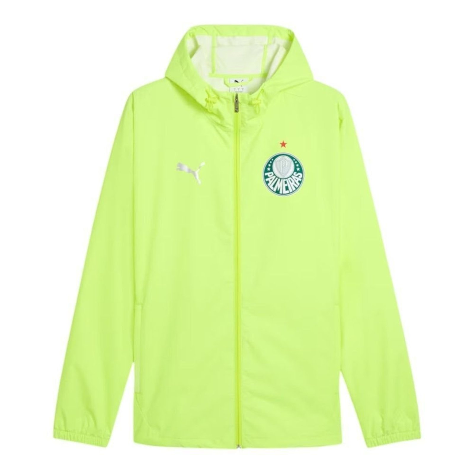 Jaqueta Puma Palmeiras All-Weather Training 2025 Masculina - Amarelo - Puma