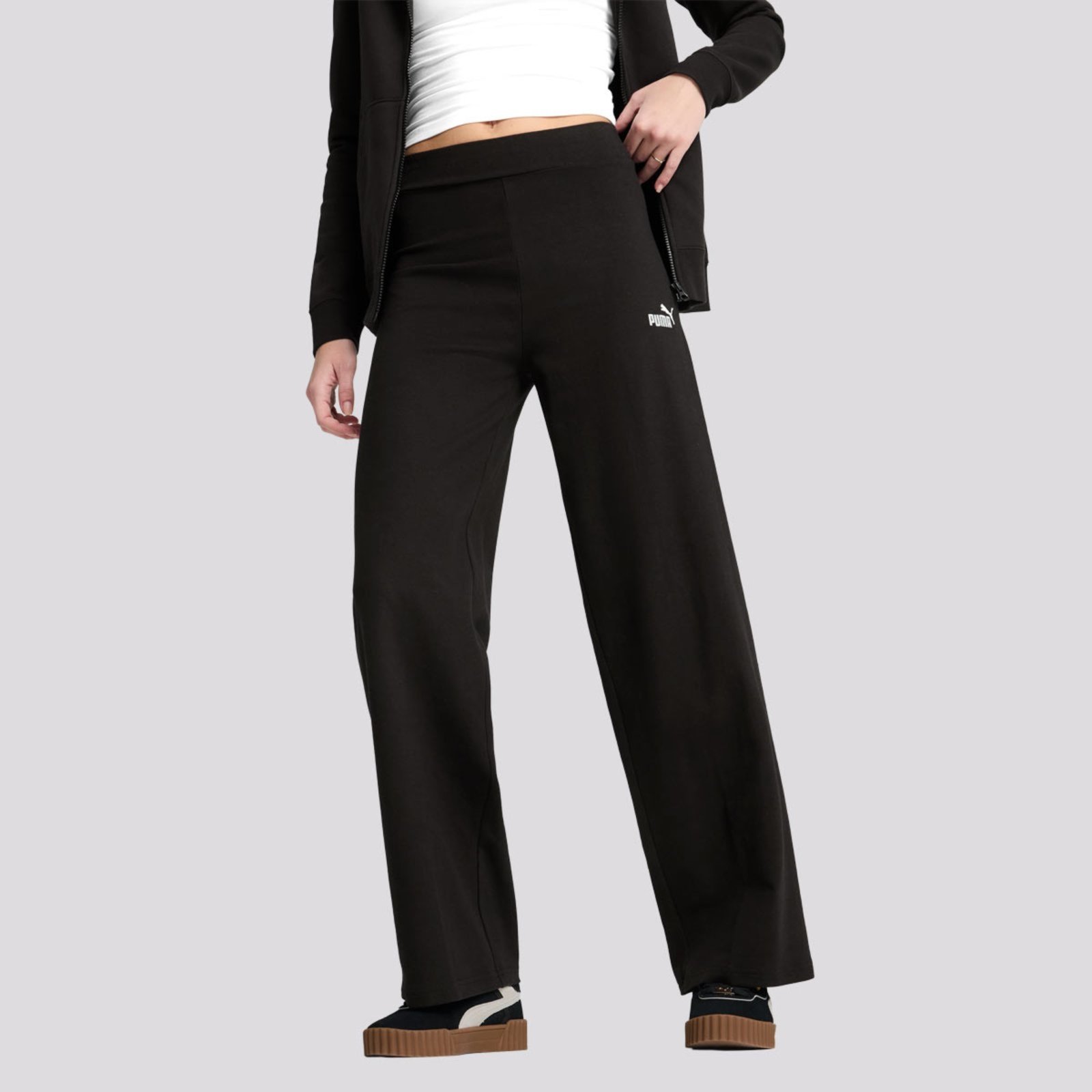Calça Puma ESS Small NO. 1 Logo Feminina Preta