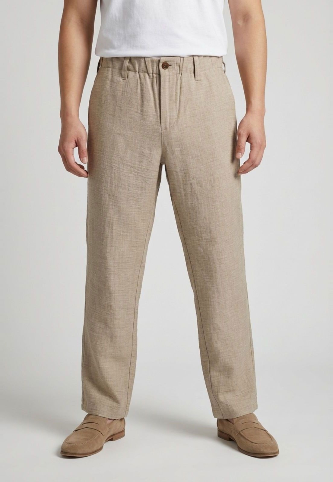 Calça Masculina Forum Reta Bege