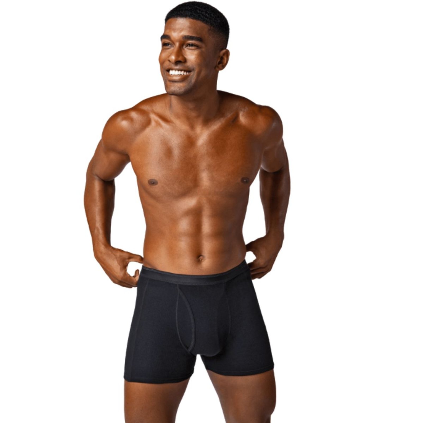 Cueca Boxer Masculina Com Abertura Lupo
