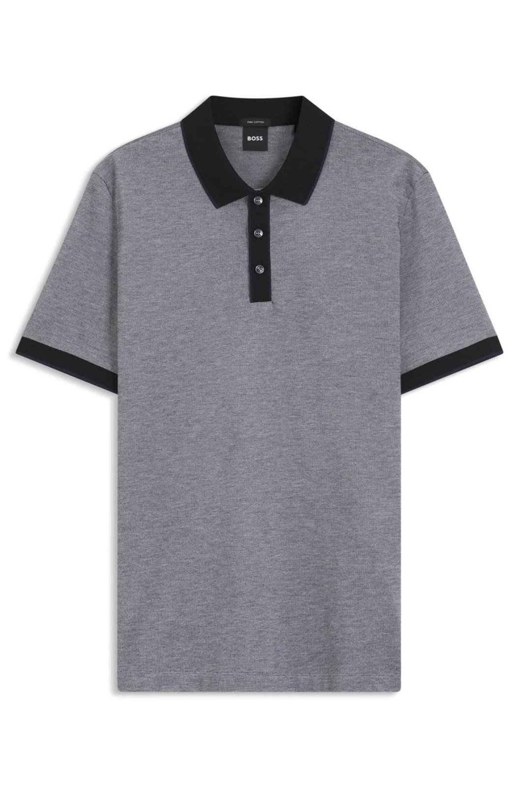 Polo De Ajuste Regular Em Algodão