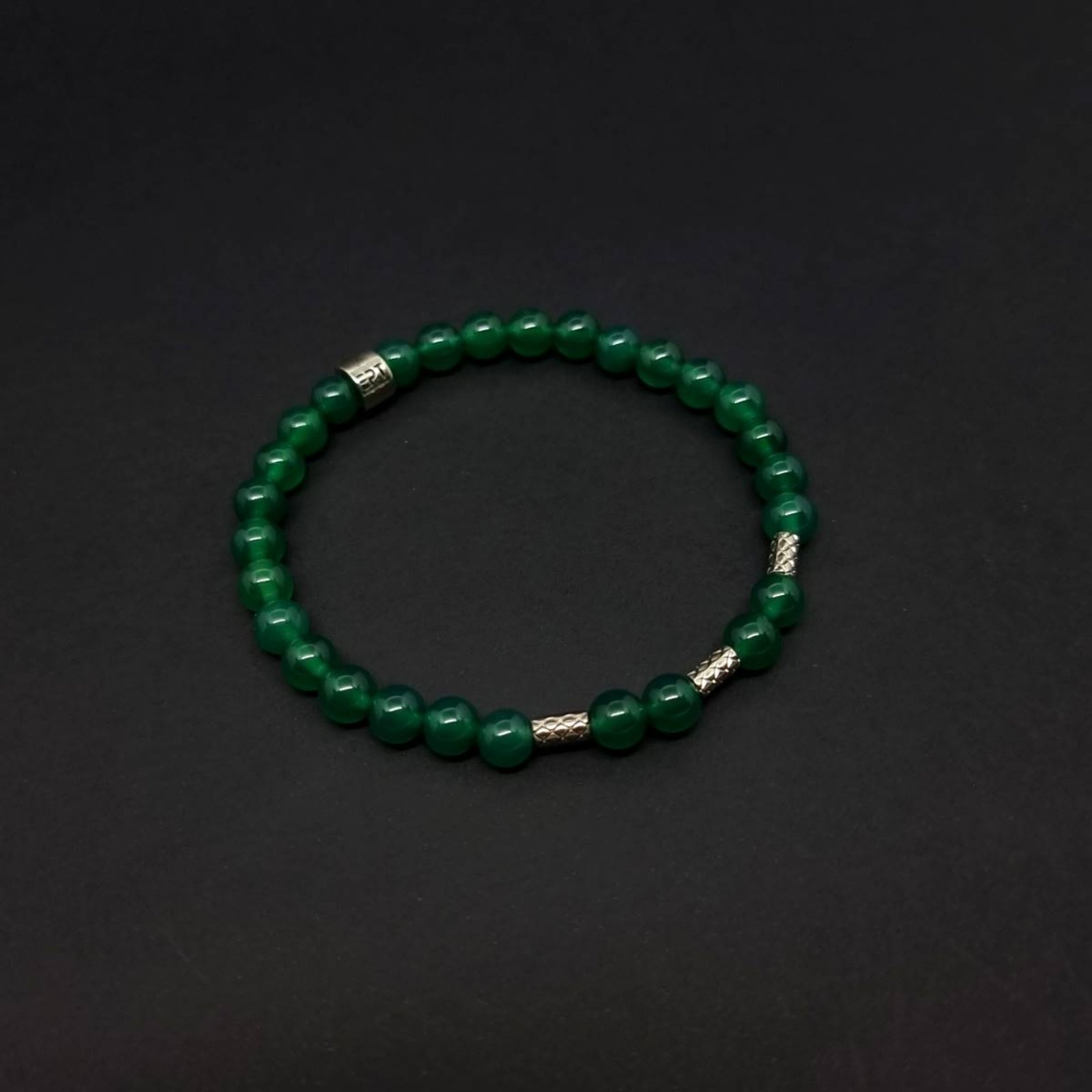 Pulseira de Pedras Trio Verde