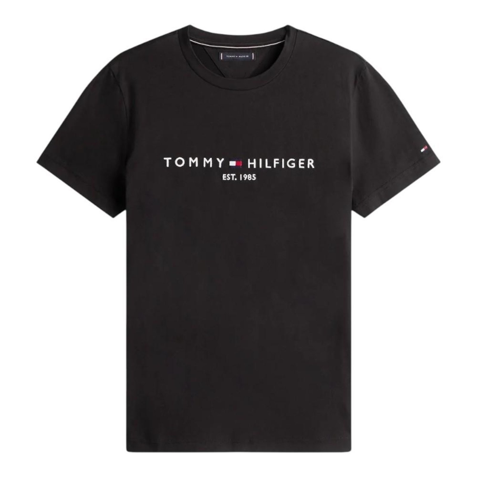Vista 2 Camiseta Tommy Hilfiger CorecLogo Tee Masculino preto Tommy Hilfiger preto