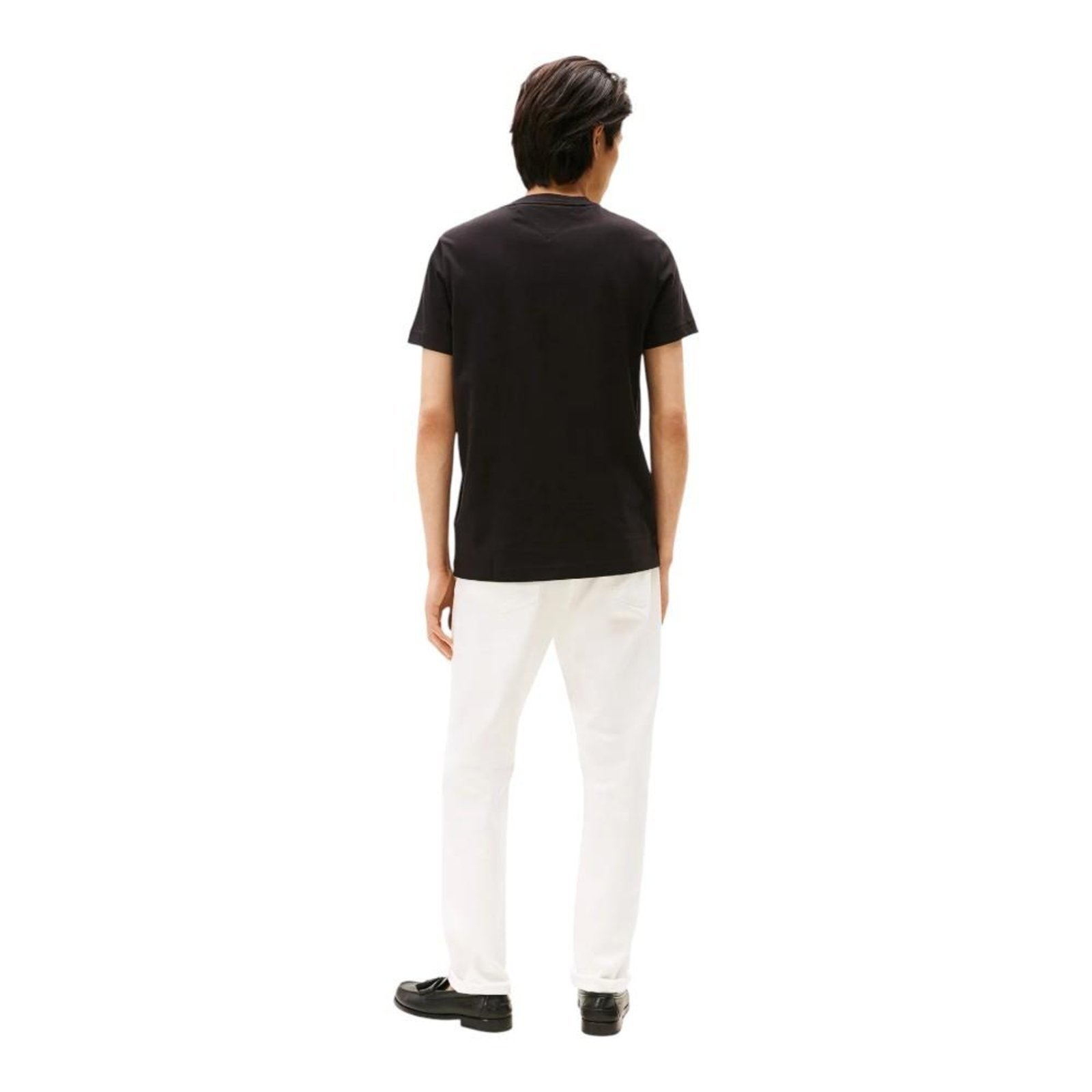 Vista 3 Camiseta Tommy Hilfiger CorecLogo Tee Masculino preto Tommy Hilfiger preto