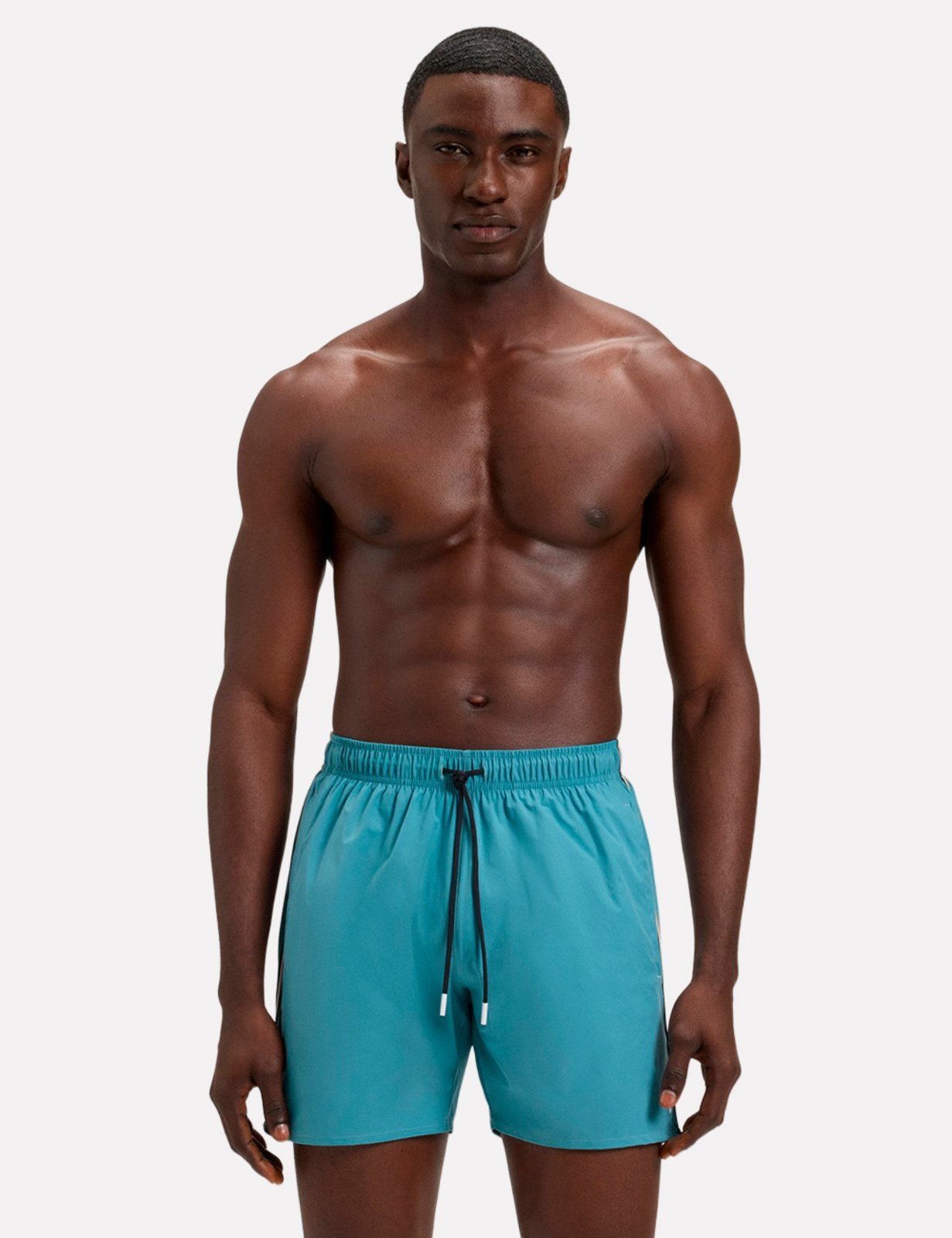 Short Hugo Boss Masculino Regular Beach Iconic Azul