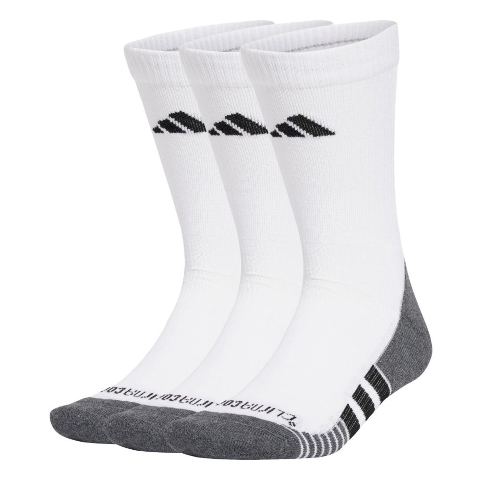 Vista 2 Meias Crew Cushioned Performance CLIMACOOL 3 Pares adidas Performance adidas performance branco