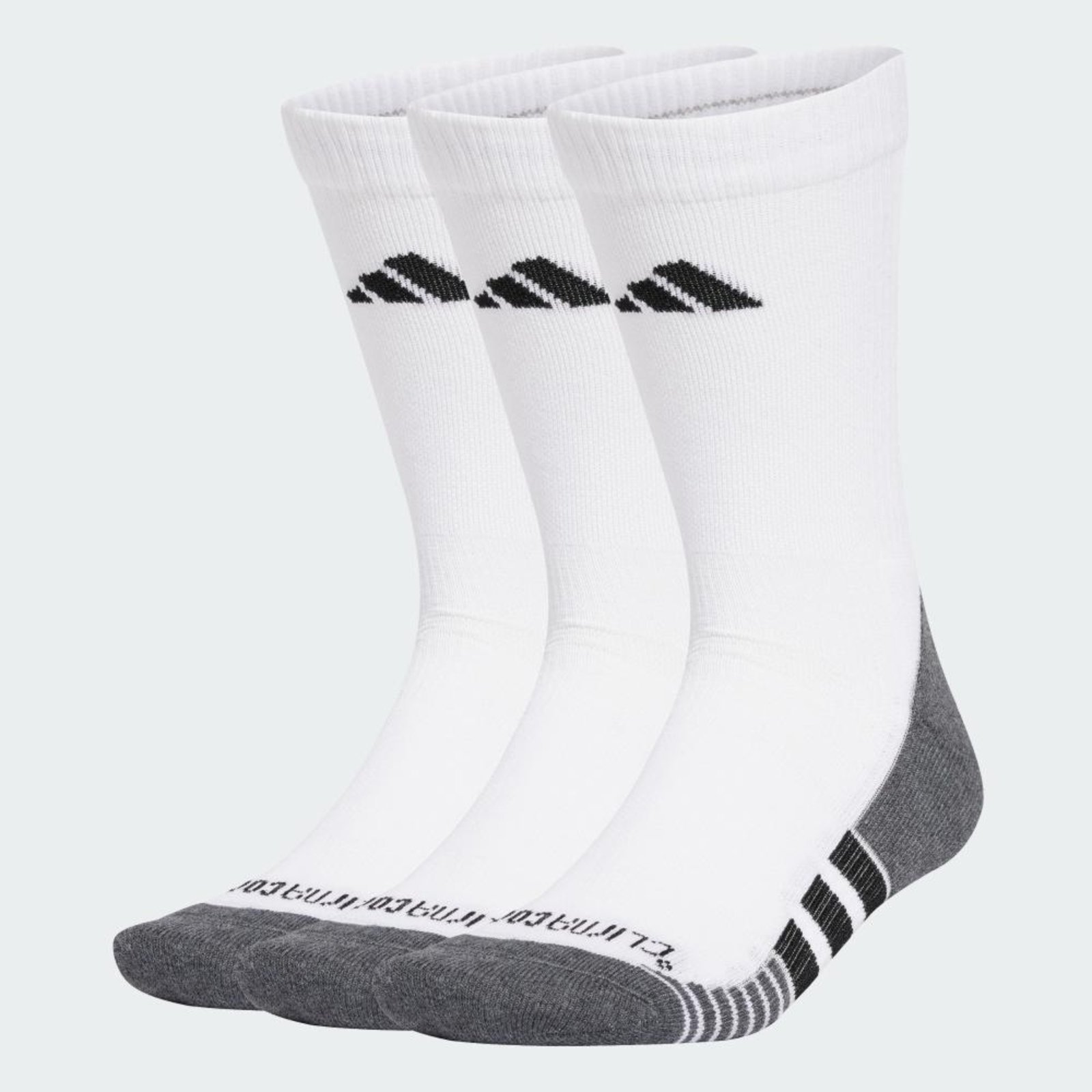 Vista 3 Meias Crew Cushioned Performance CLIMACOOL 3 Pares adidas Performance adidas performance branco