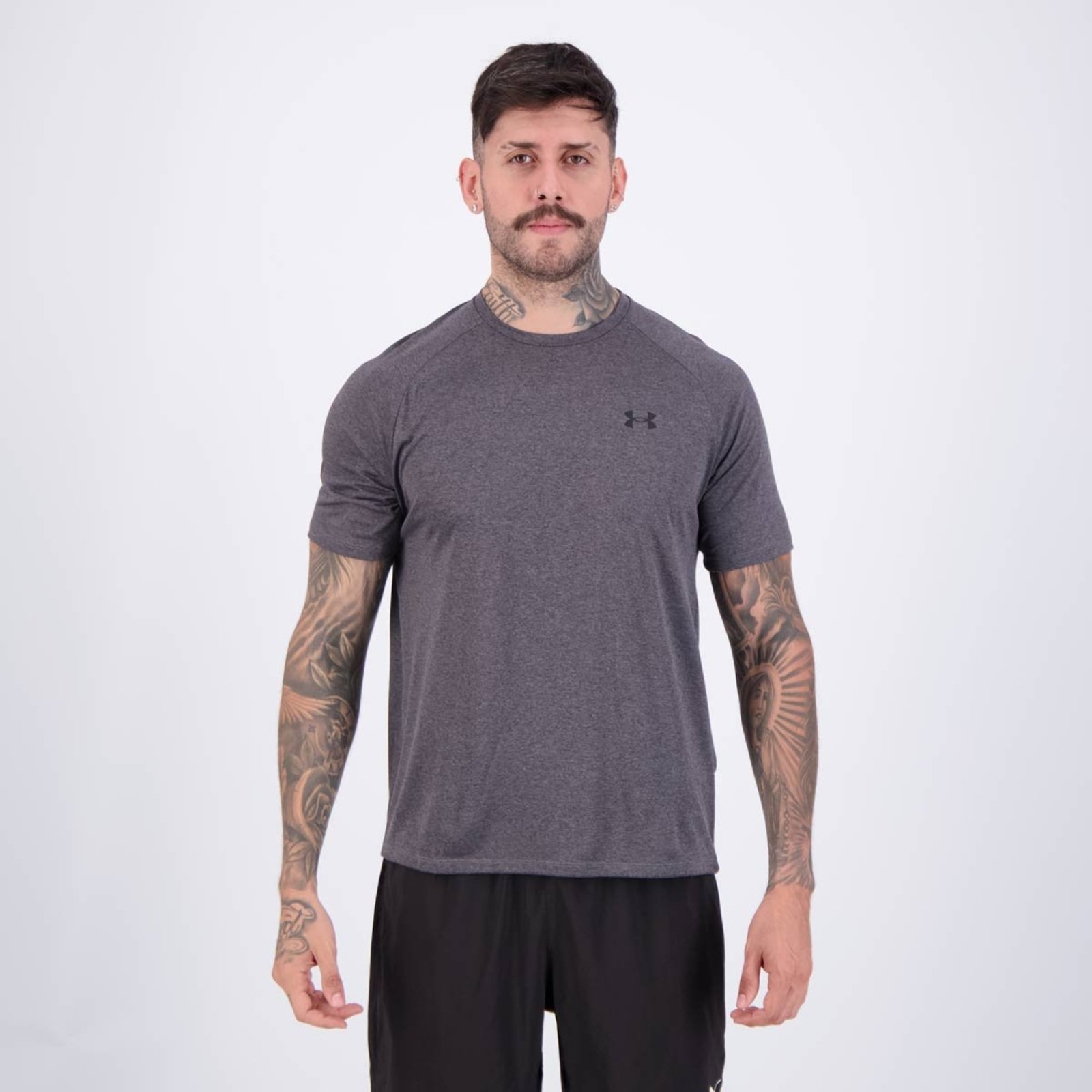 Camiseta Under Armour Tech 2.0 SS Cinza