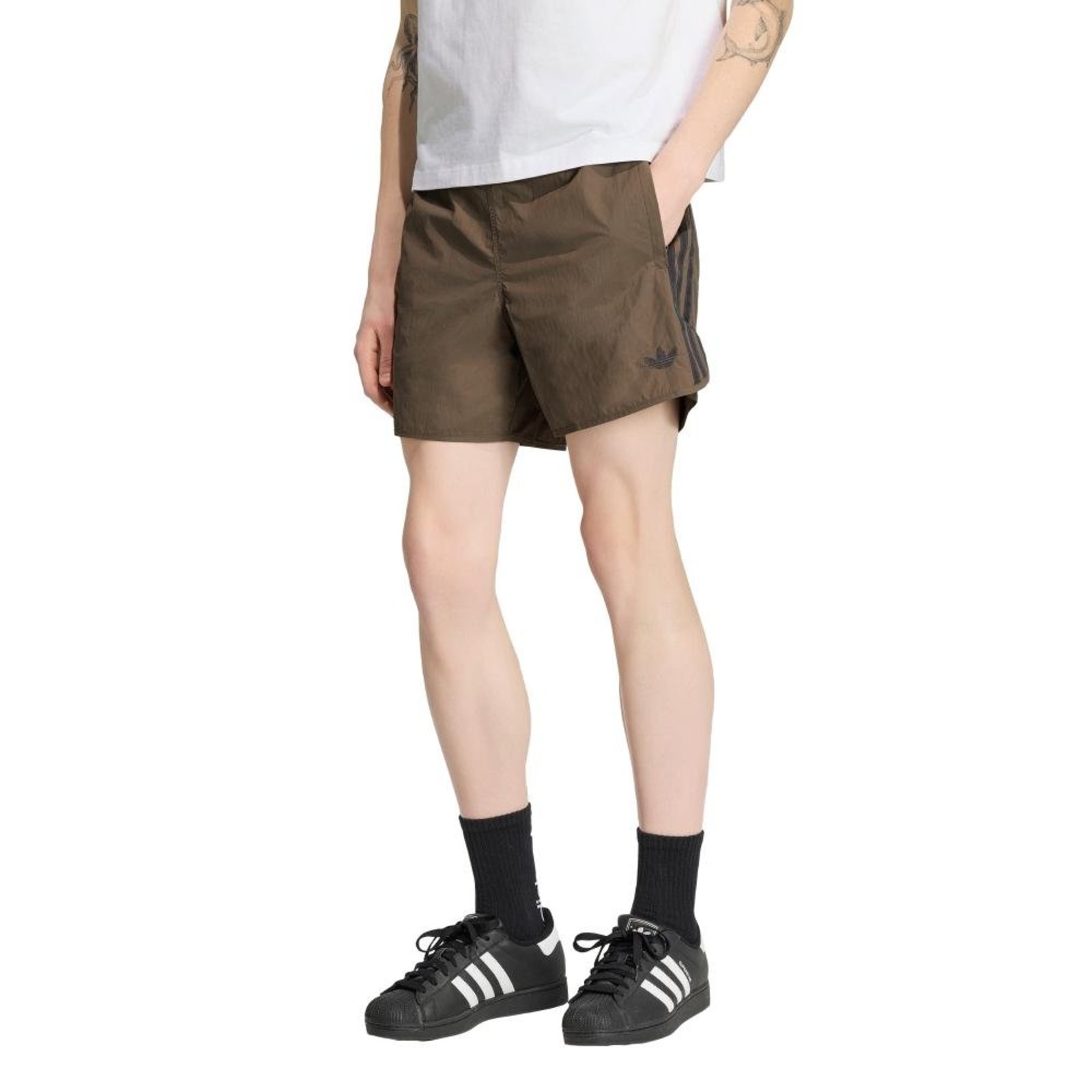 Shorts Sprinter adidas Originals Marrom