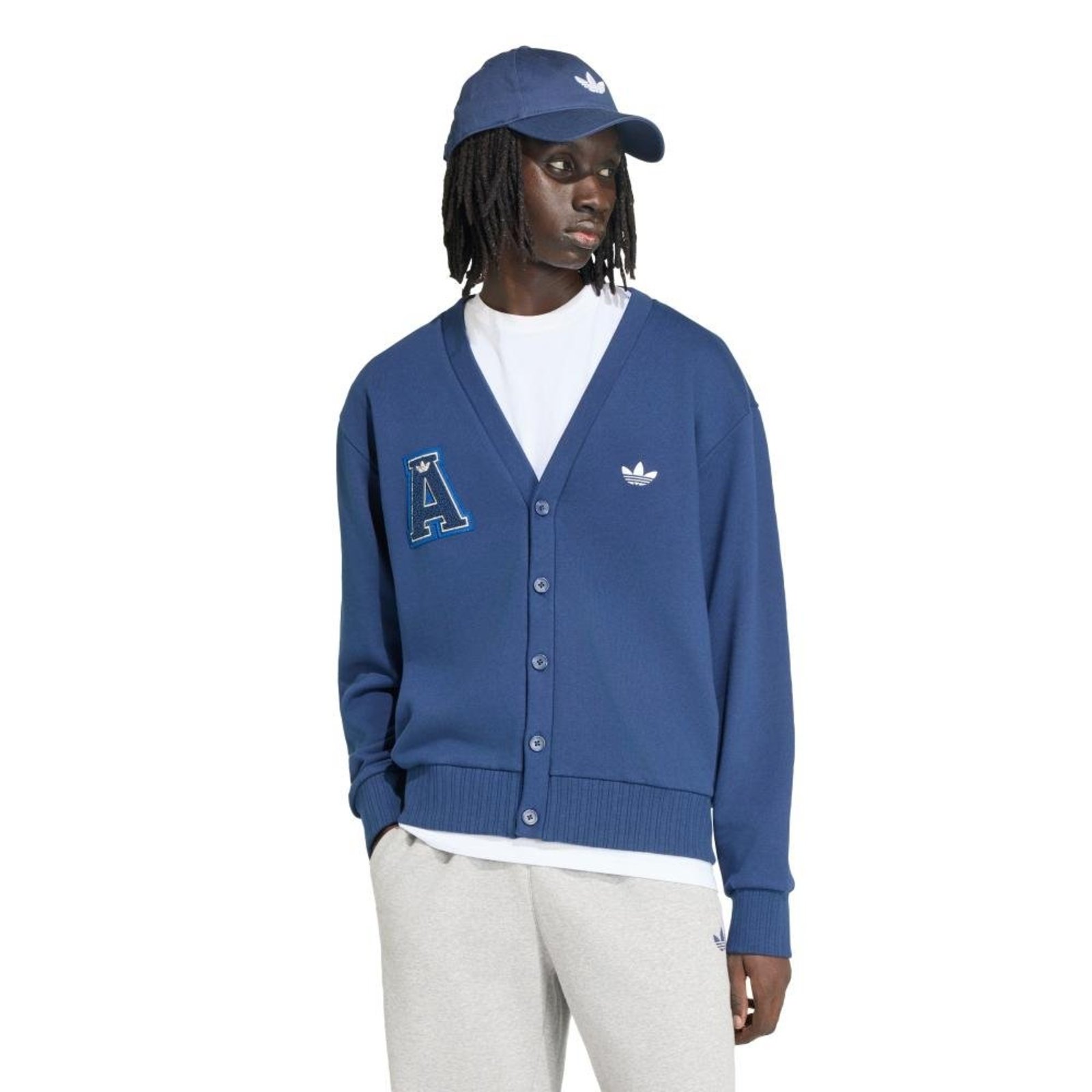 VARSITY CARDIGA adidas Originals Azul