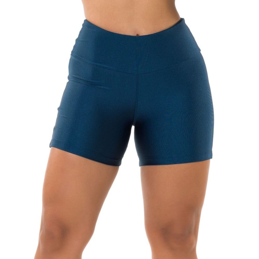 Short Basics Verde Hematita em Cirrê Donna Carioca