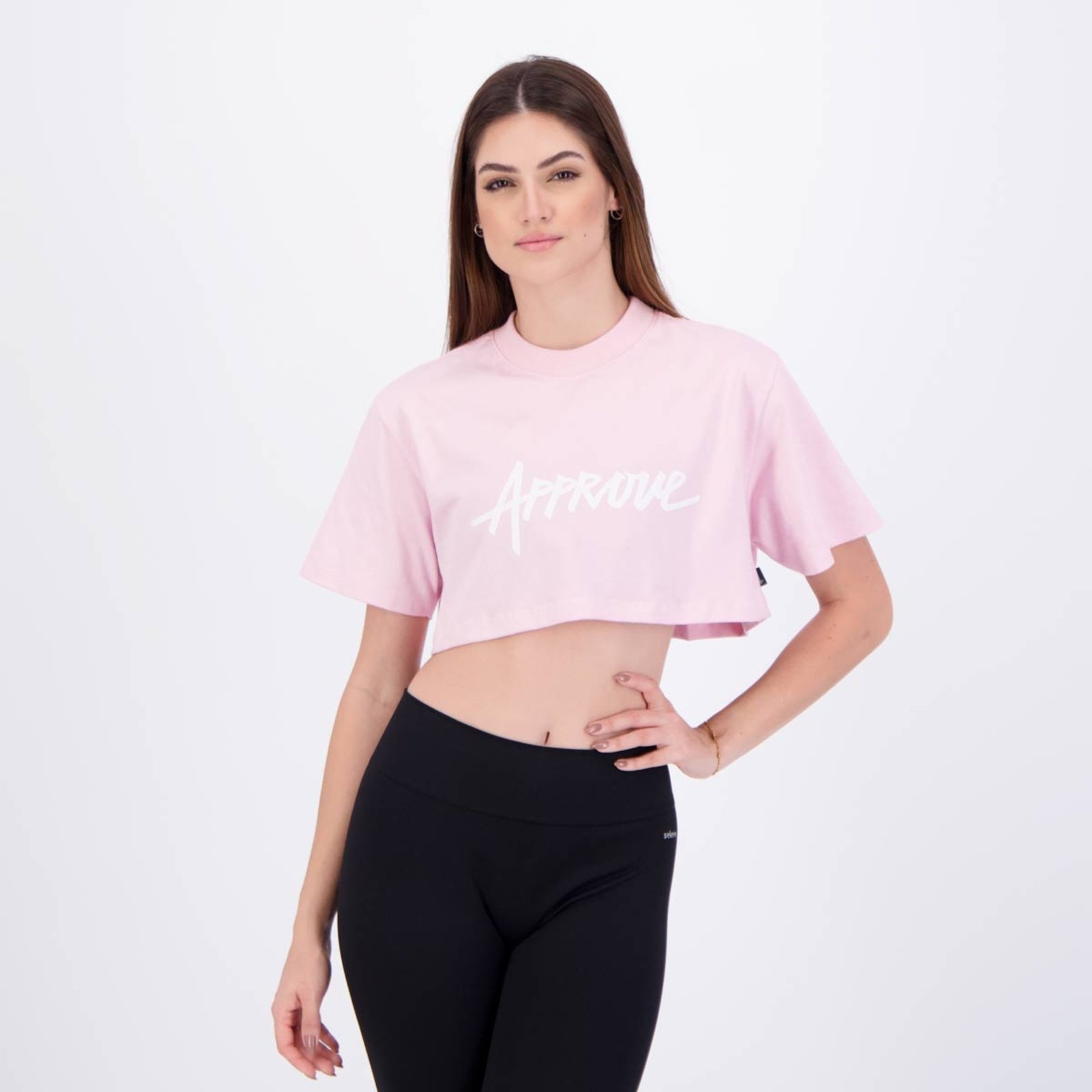 Cropped Approve New Classic Feminino Rosa