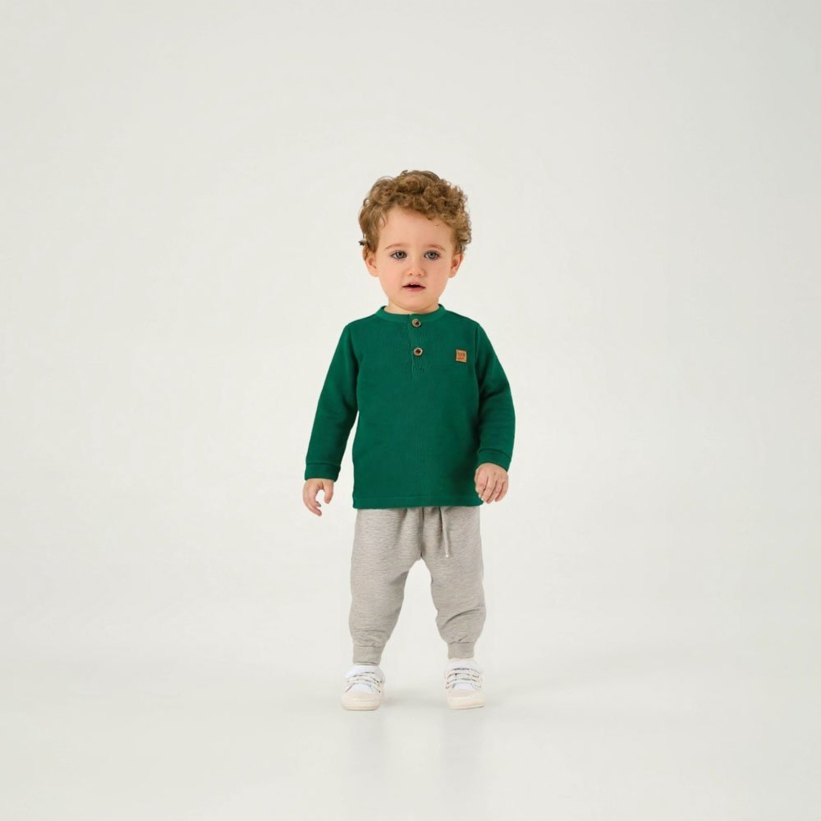 Infantil - Conjunto Verde Pulla Bulla Menino - 55173-348
