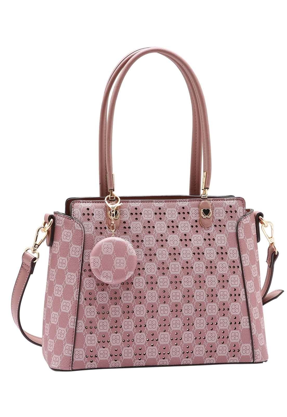 Bolsa Feminina Chenson Original New Cristal Ombro Rose 3485028