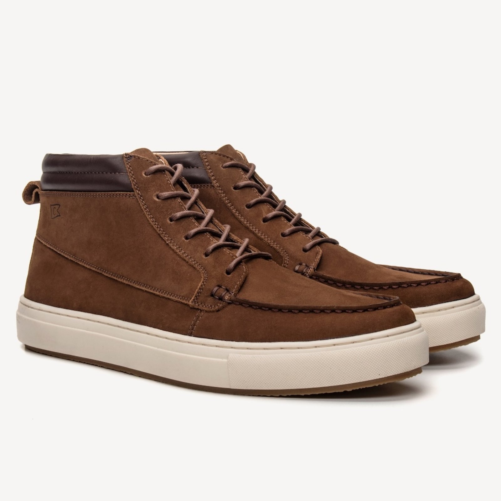 Bota Masculino em Couro Hareng Terracota